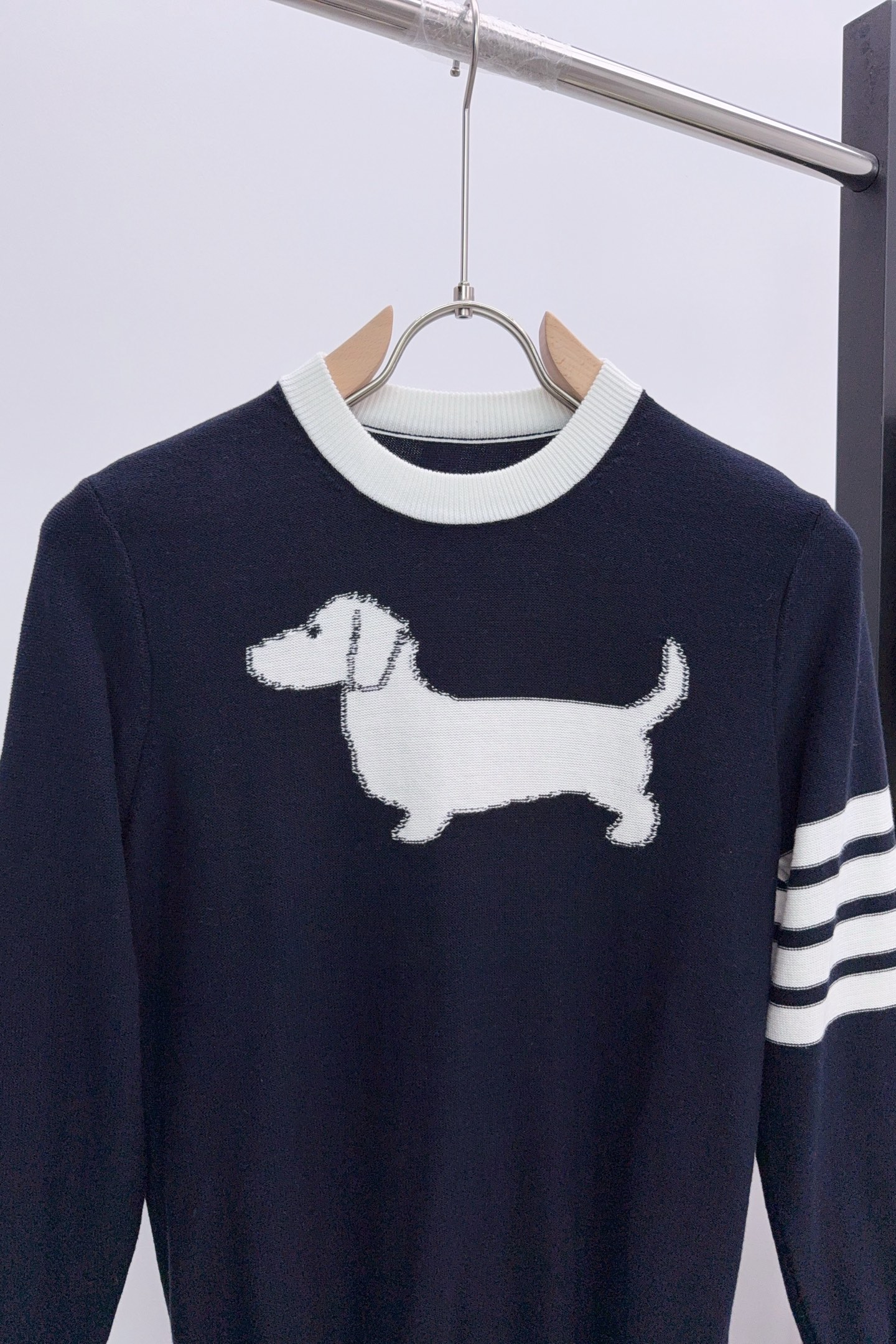 Thom Browne Couple Basic Clothing Cotton White Loose Fit M-234