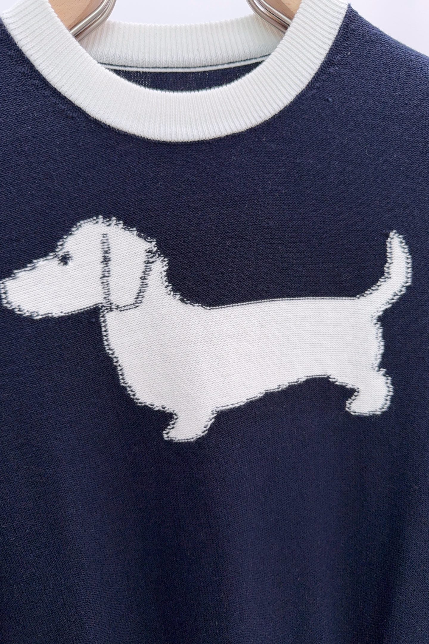 Thom Browne Couple Basic Clothing Cotton White Loose Fit M-234