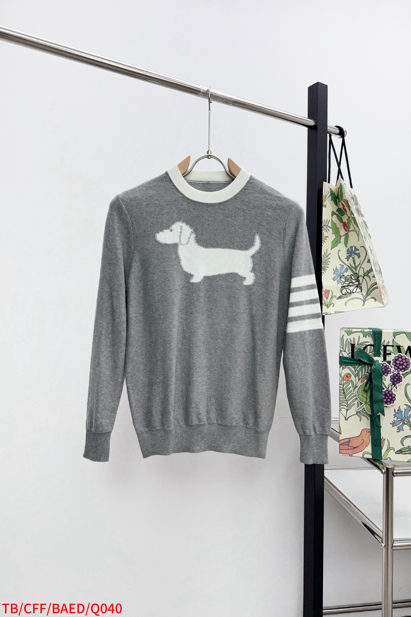 Thom Browne Couple Basic Clothing Cotton White Loose Fit M-234