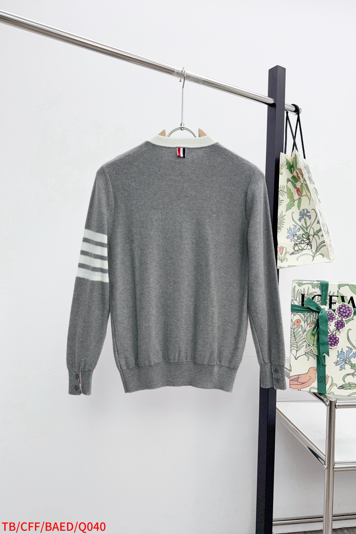 Thom Browne Couple Basic Clothing Cotton White Loose Fit M-234