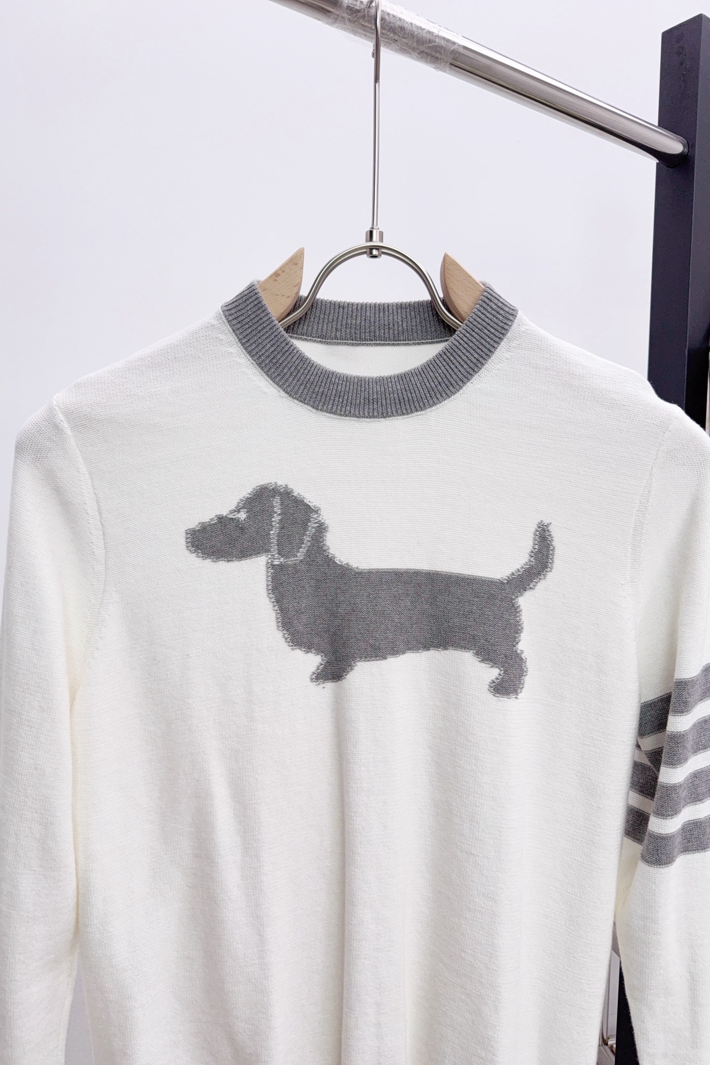 Thom Browne Couple Basic Clothing Cotton White Loose Fit M-234