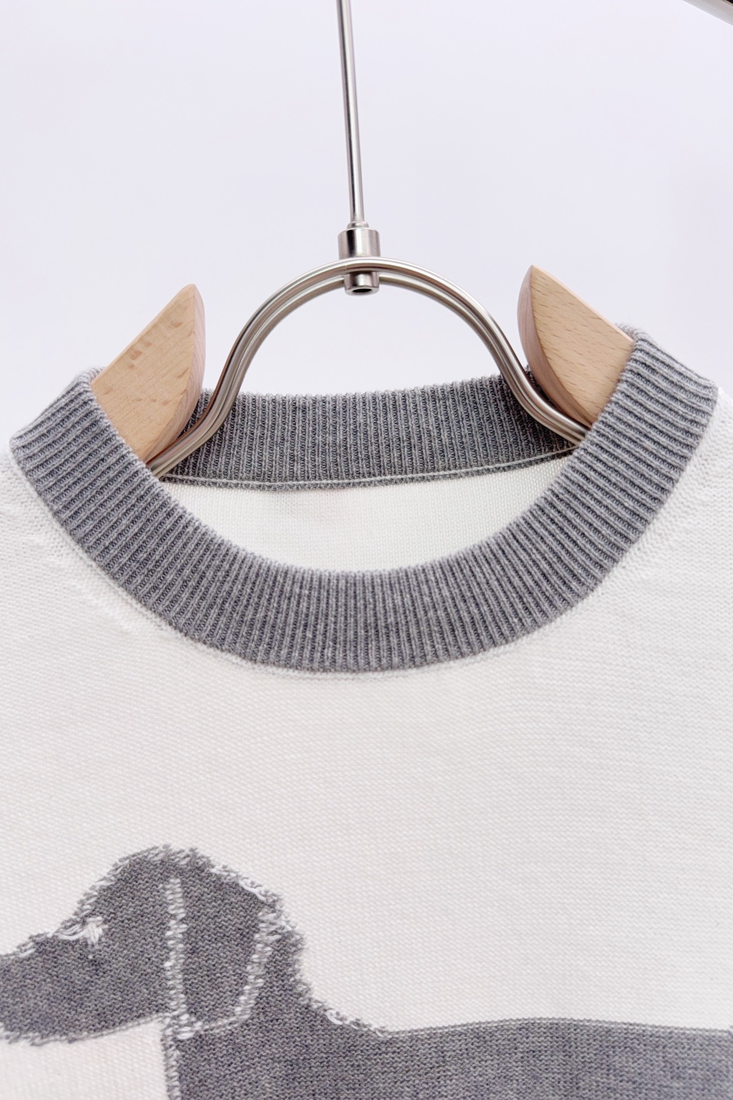 Thom Browne Couple Basic Clothing Cotton White Loose Fit M-234