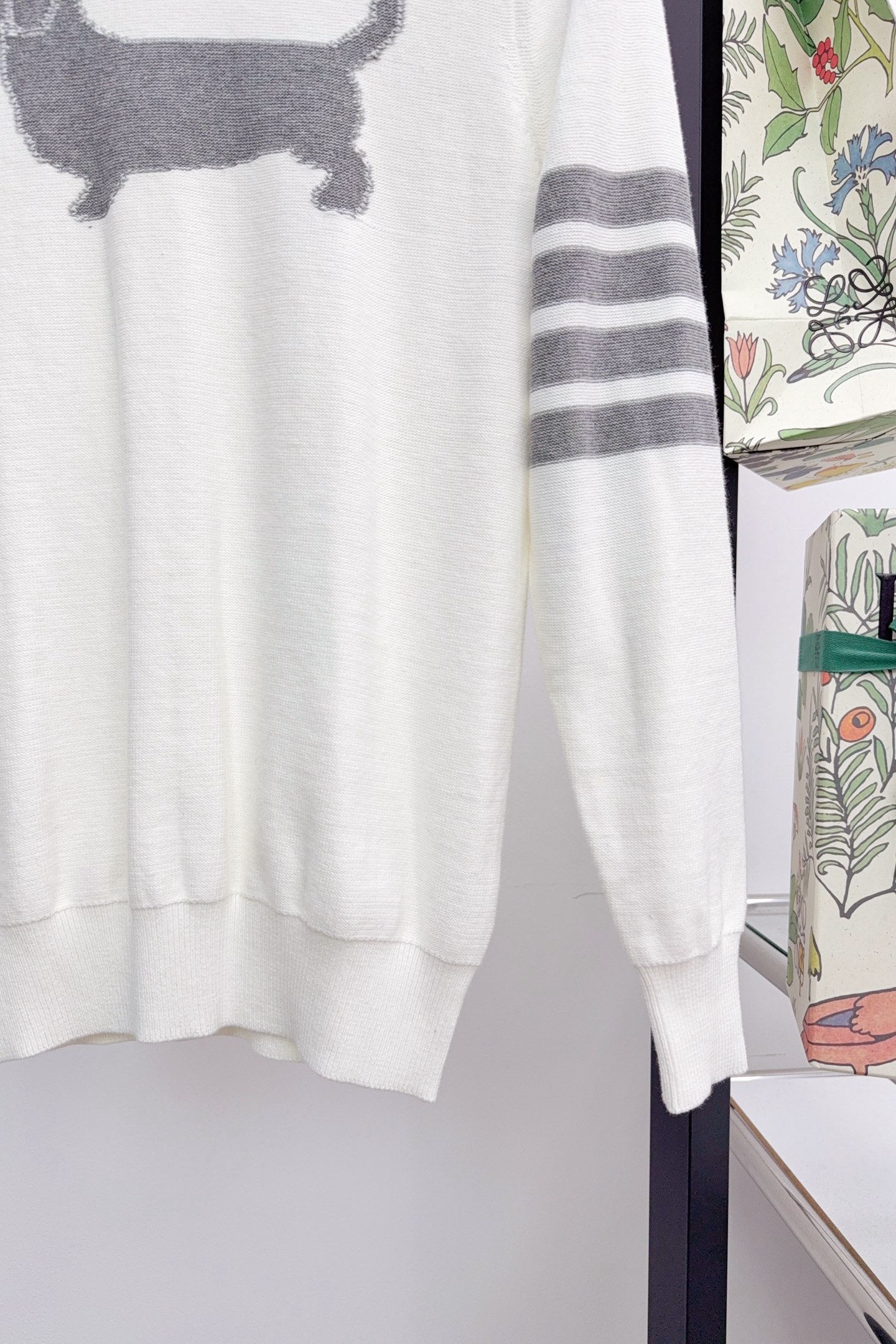 Thom Browne Couple Basic Clothing Cotton White Loose Fit M-234