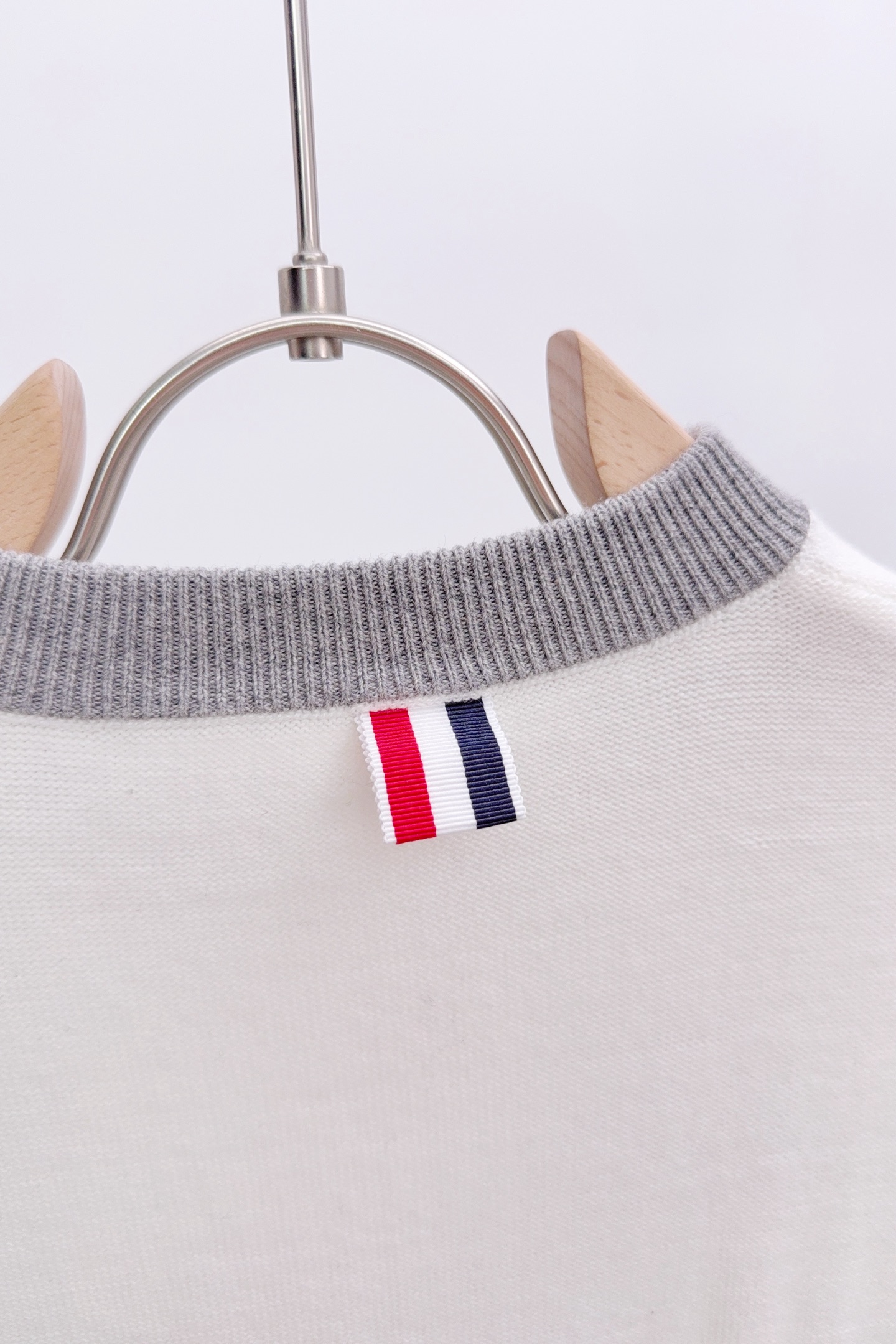 Thom Browne Couple Basic Clothing Cotton White Loose Fit M-234