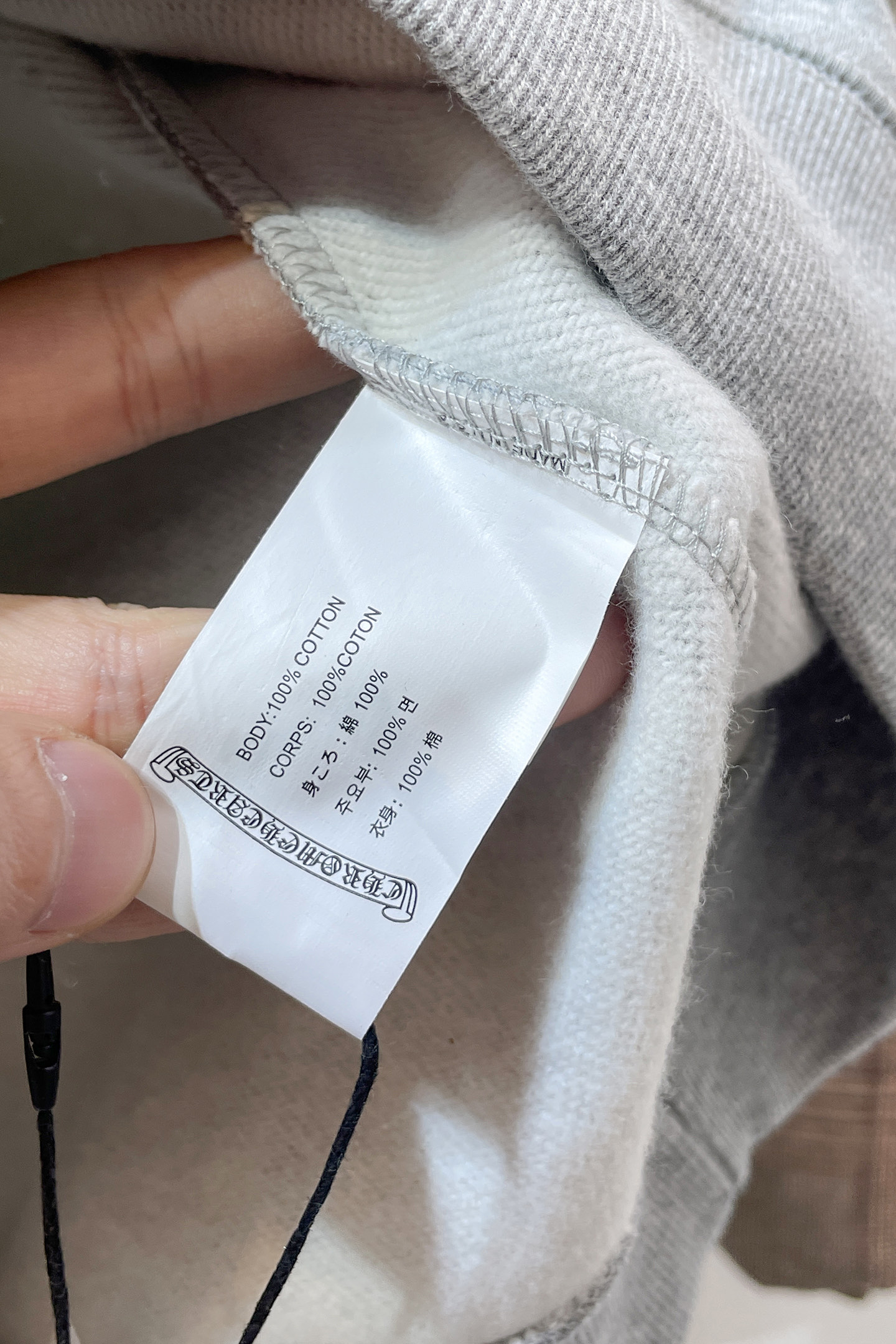 Chrome Hearts Couple Hoodie Cotton S-m-l