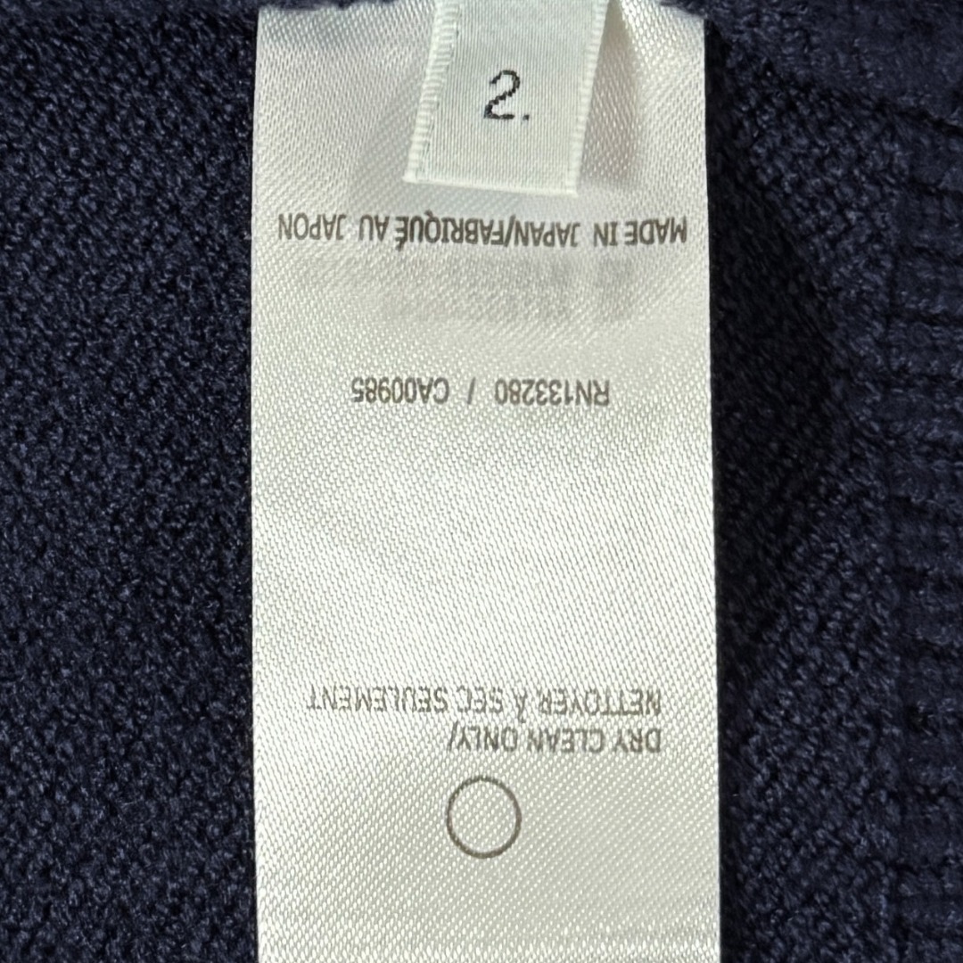 Thom Browne Couple Basic Clothing Wool Blue Hooded S-m