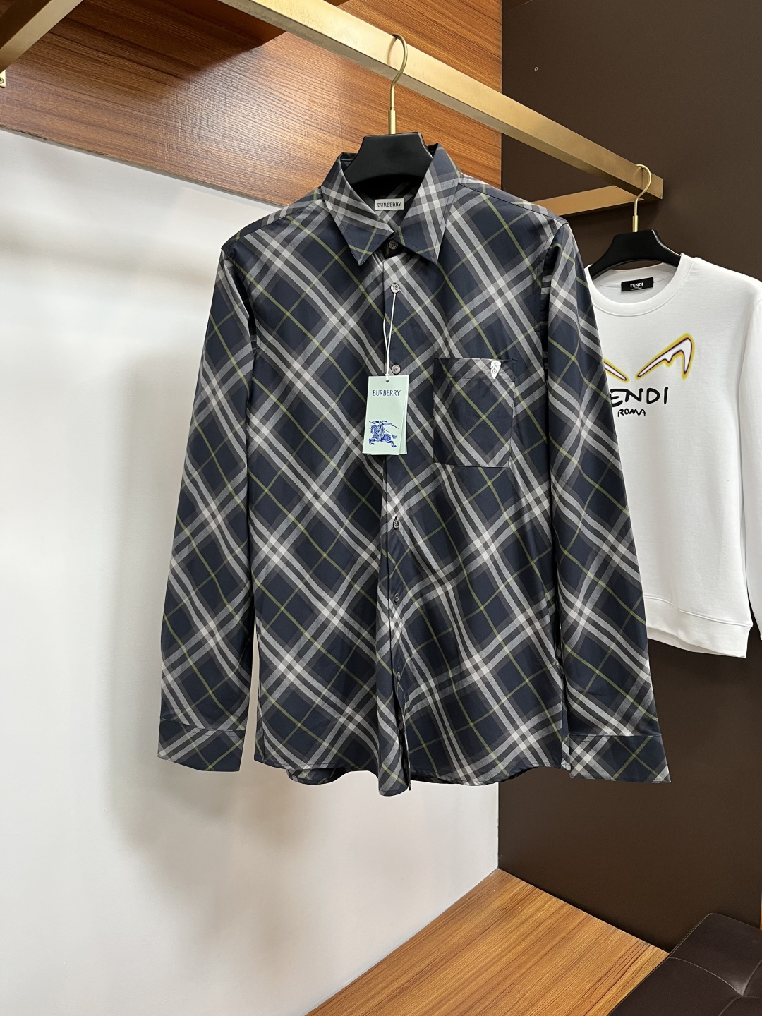 Burberry Male Shirt S-xl