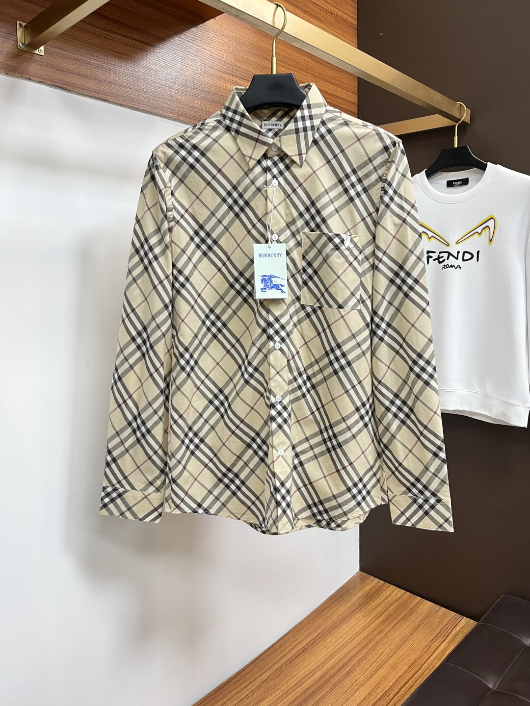 Burberry Male Shirt S-xl