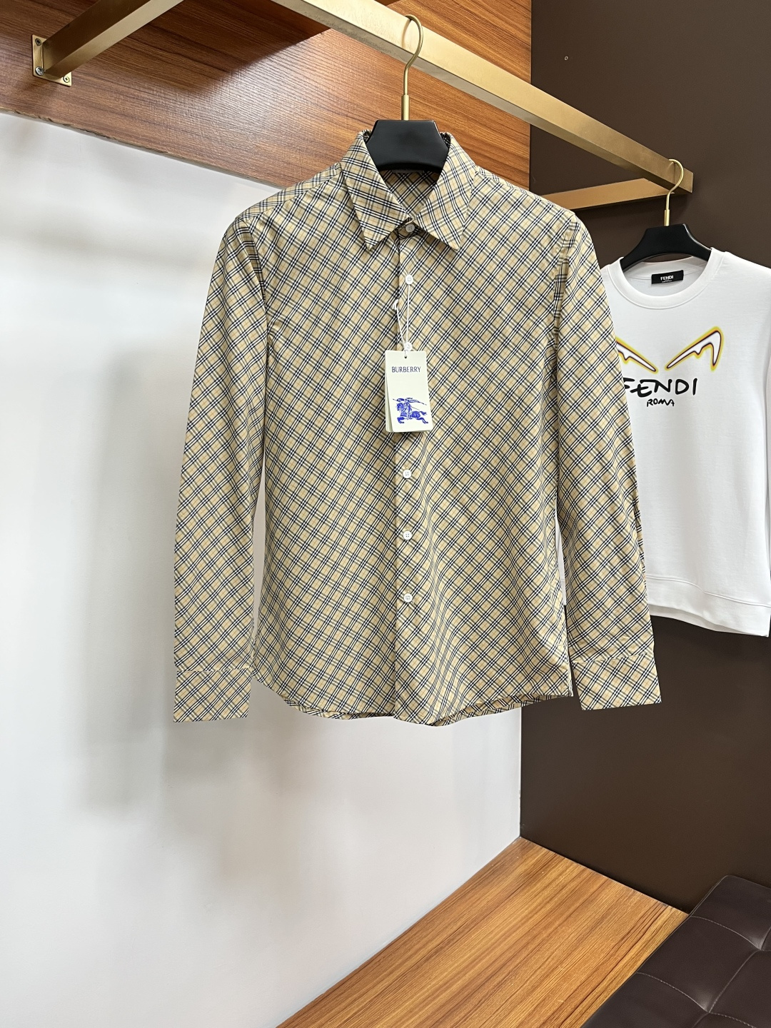 Burberry Male Shirt S-xl