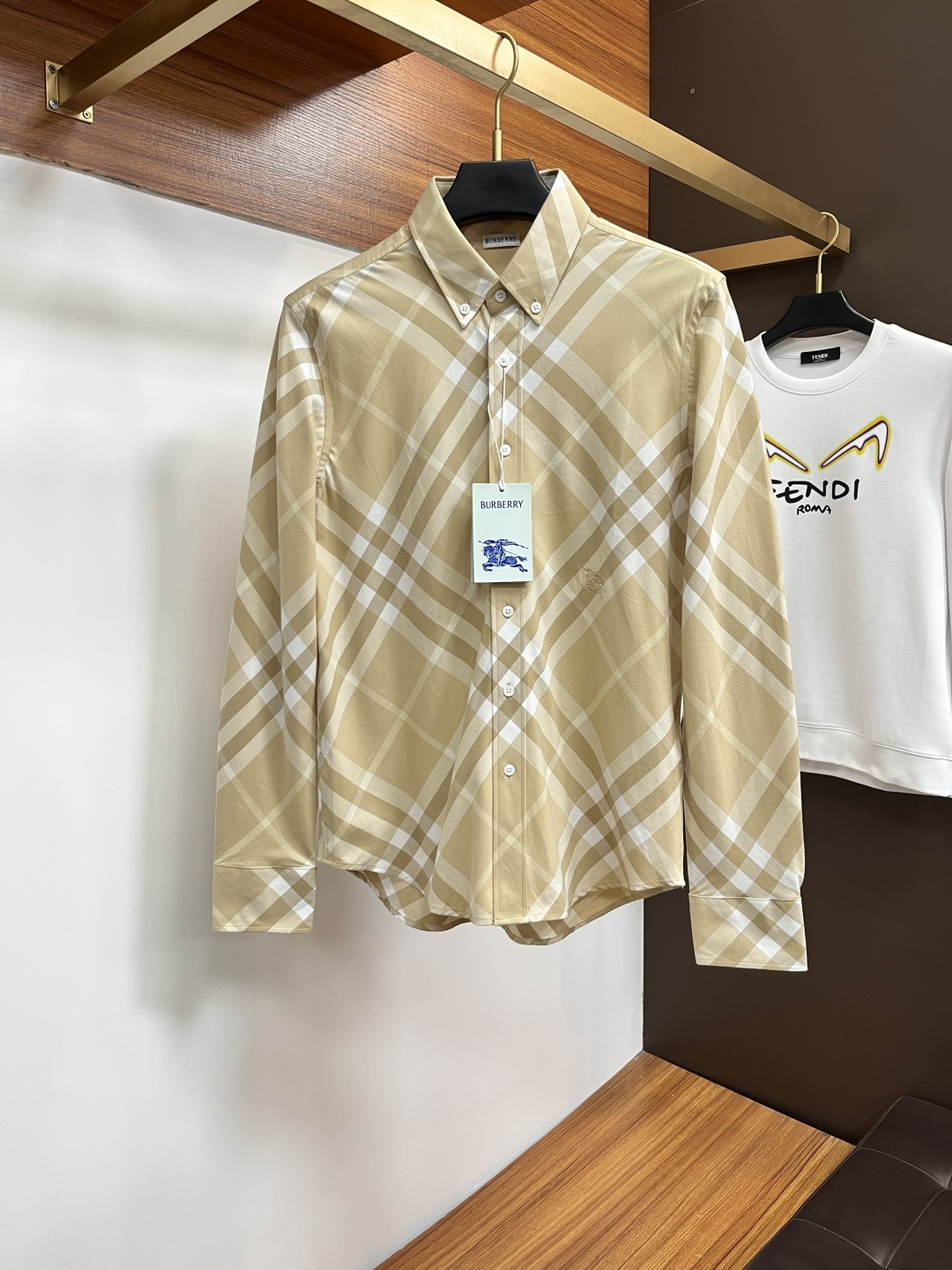 Burberry Male Shirt S-xl