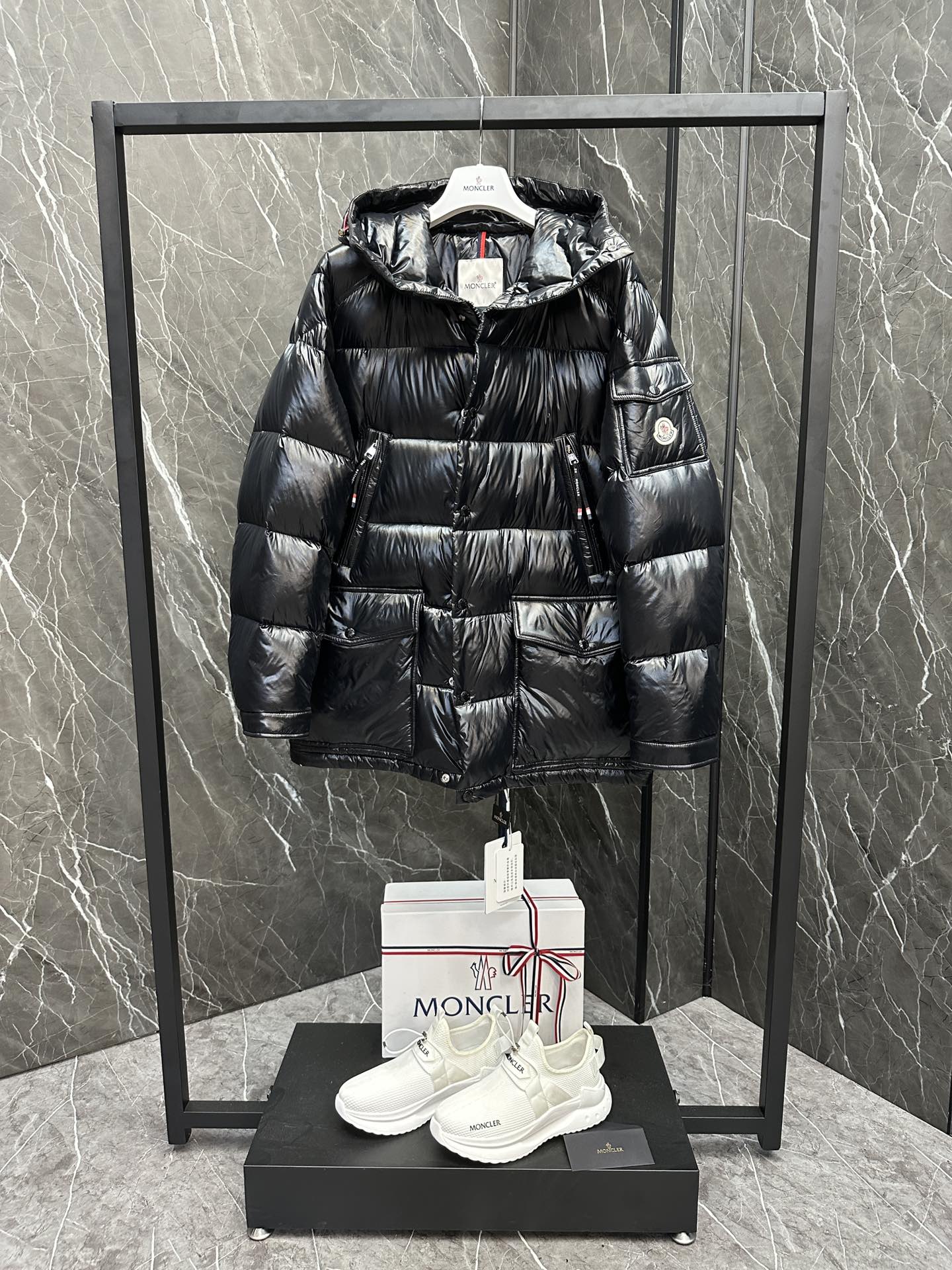 Moncler Couple Down Jacket Hooded S-m-l
