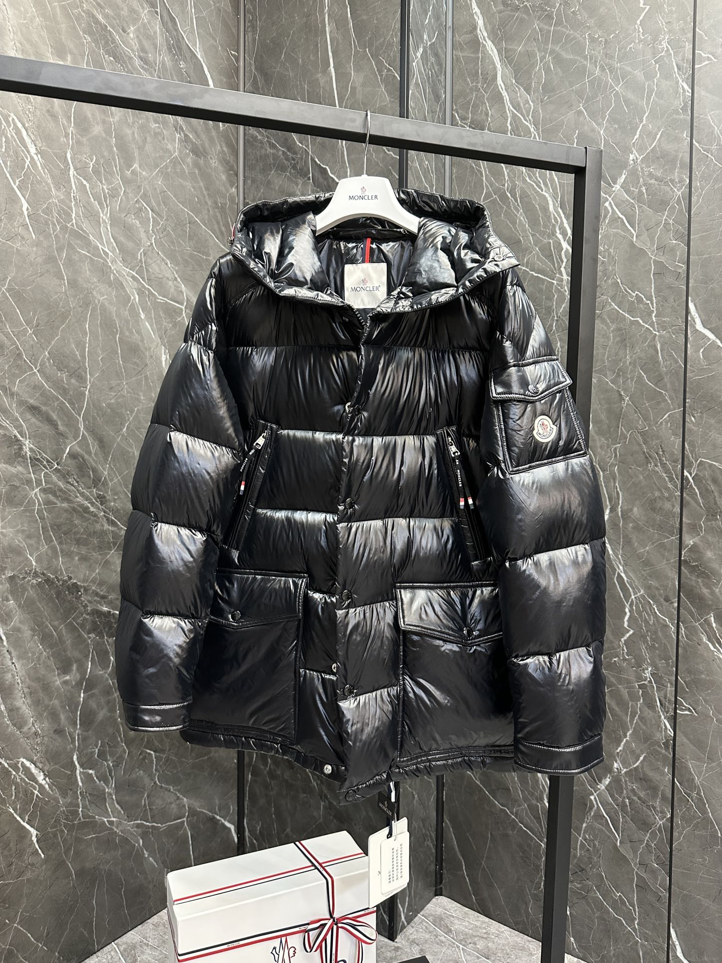 Moncler Couple Down Jacket Hooded S-m-l
