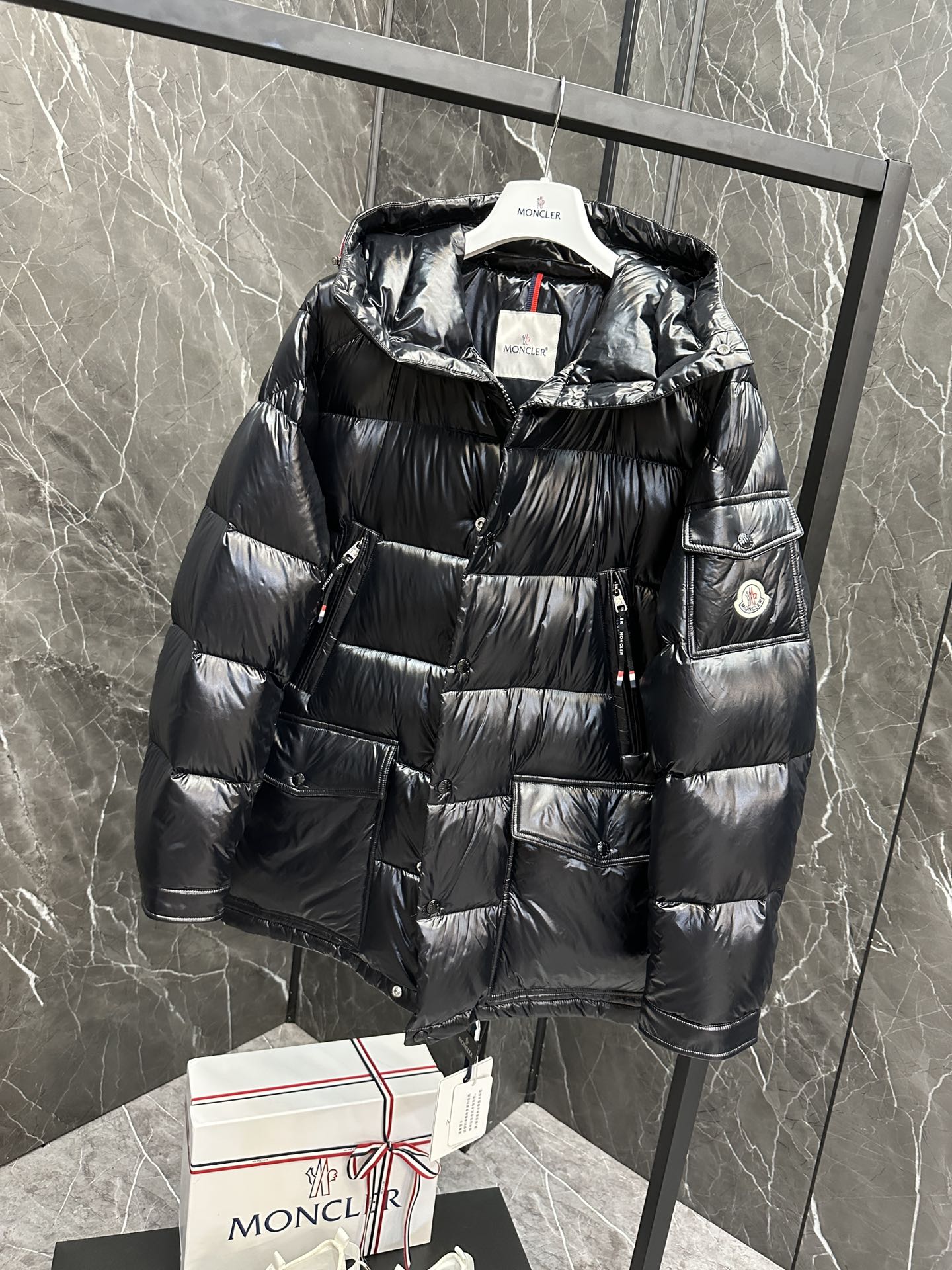 Moncler Couple Down Jacket Hooded S-m-l