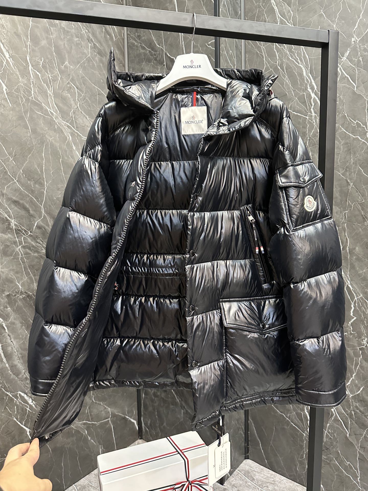 Moncler Couple Down Jacket Hooded S-m-l