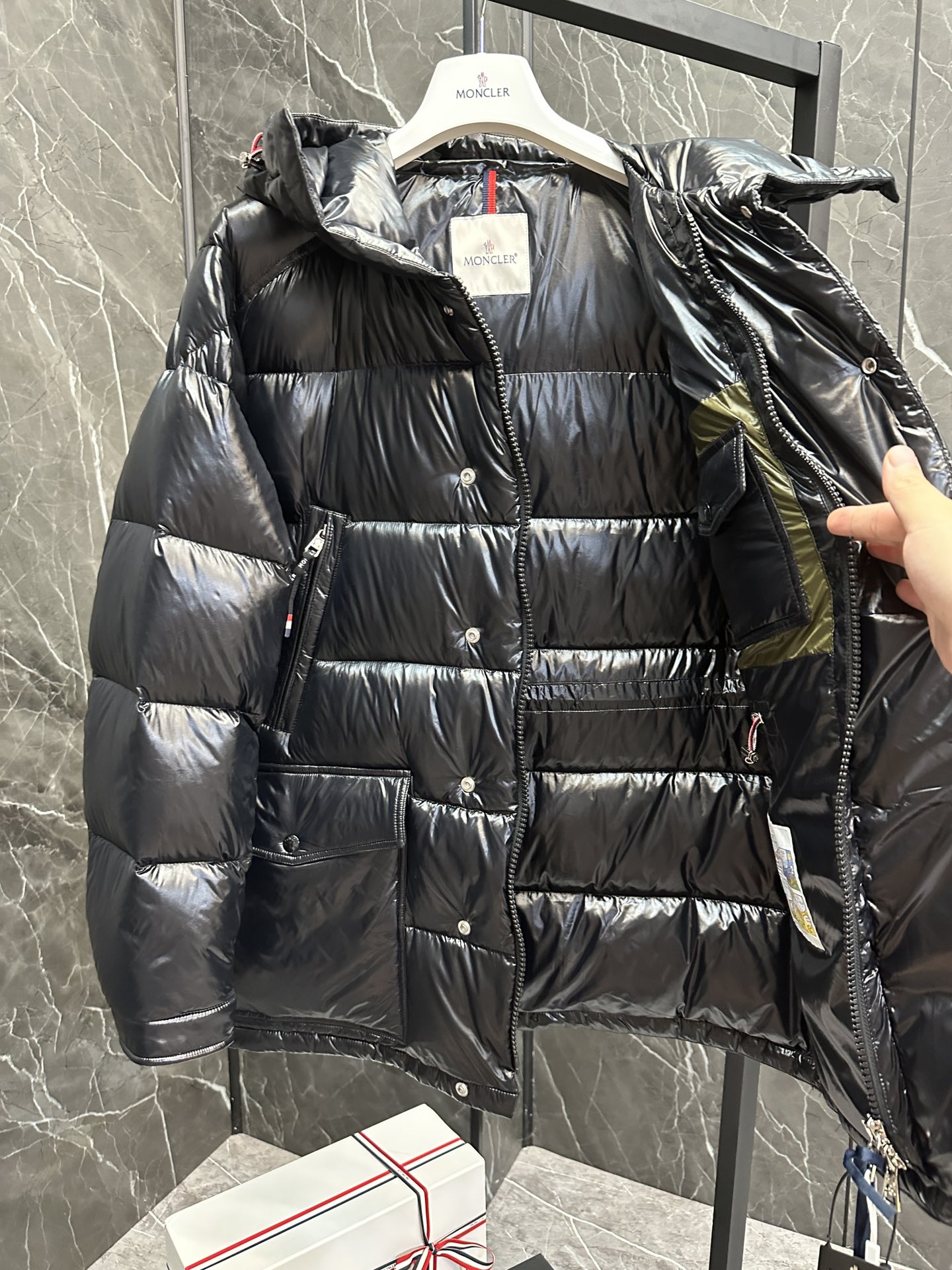 Moncler Couple Down Jacket Hooded S-m-l
