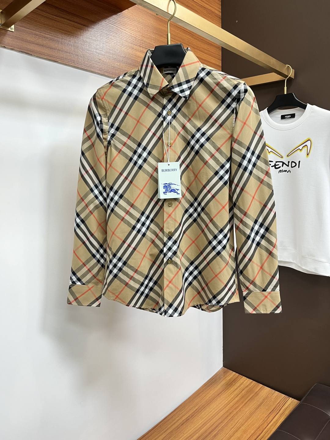 Burberry Male Shirt S-xl