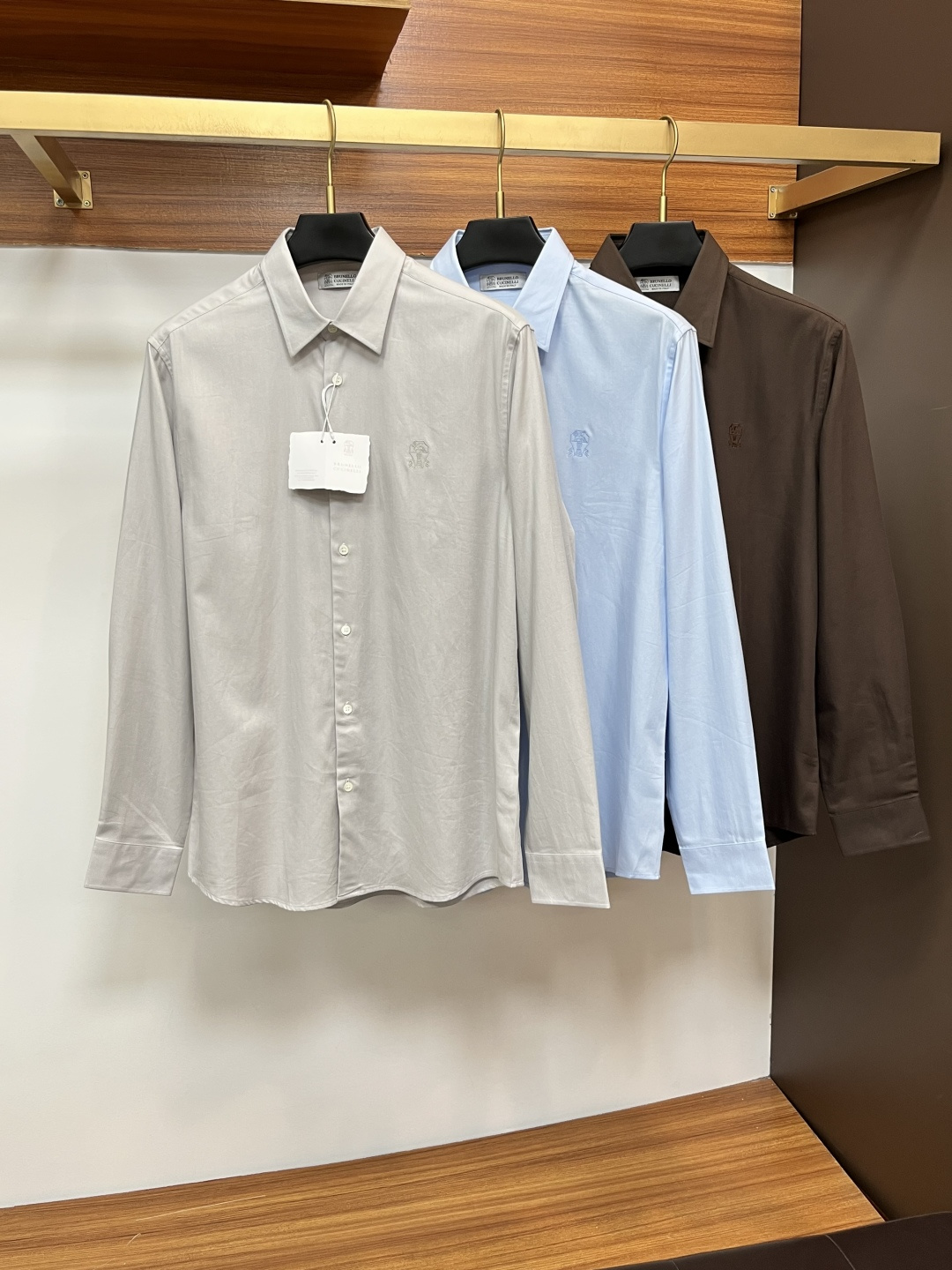 Brunello Cucinelli Male Shirt S-m-xl