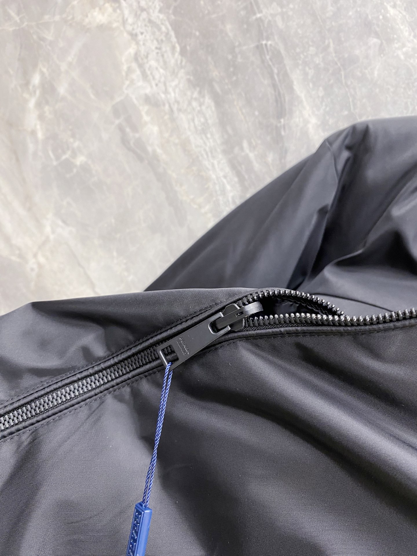 Prada Down Jacket Black Hooded M-54-48-56-50-52