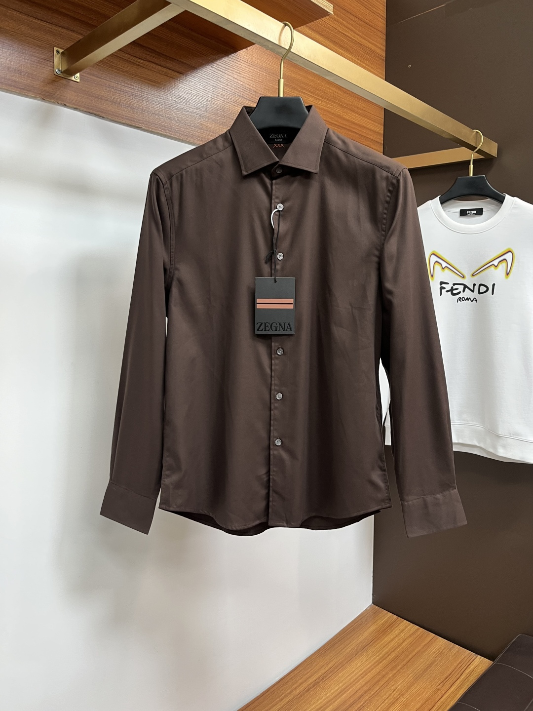 Ermenegildo Zegna Male Shirt S-m-xl