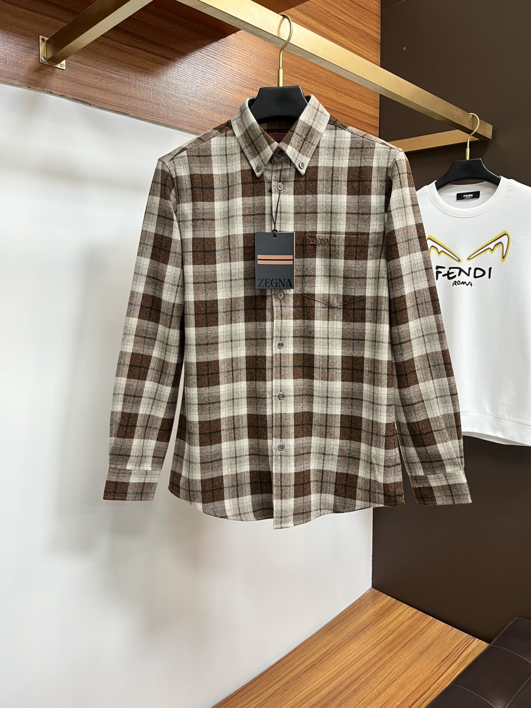 Ermenegildo Zegna Male Shirt S-m-xl