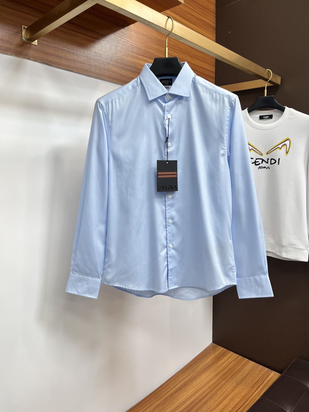 Ermenegildo Zegna Male Shirt S-m-xl