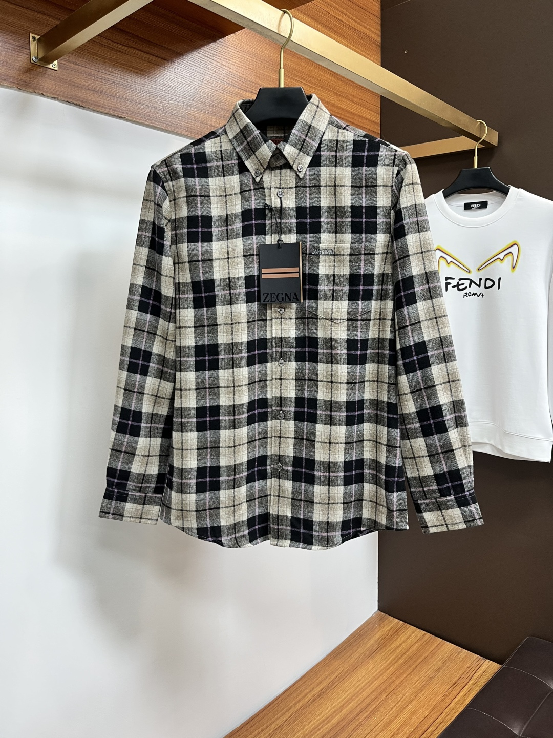 Ermenegildo Zegna Male Shirt S-m-xl