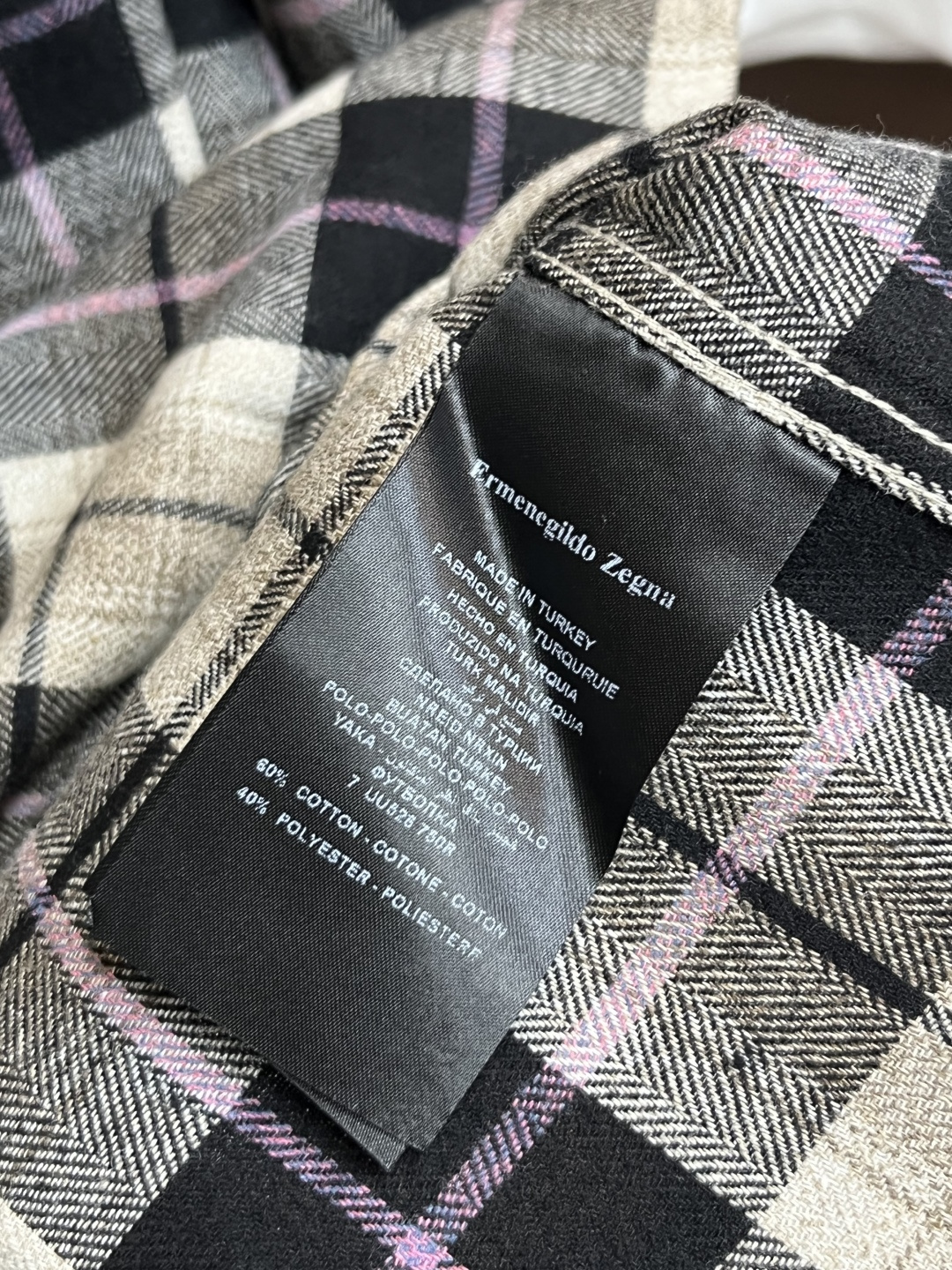 Ermenegildo Zegna Male Shirt S-m-xl