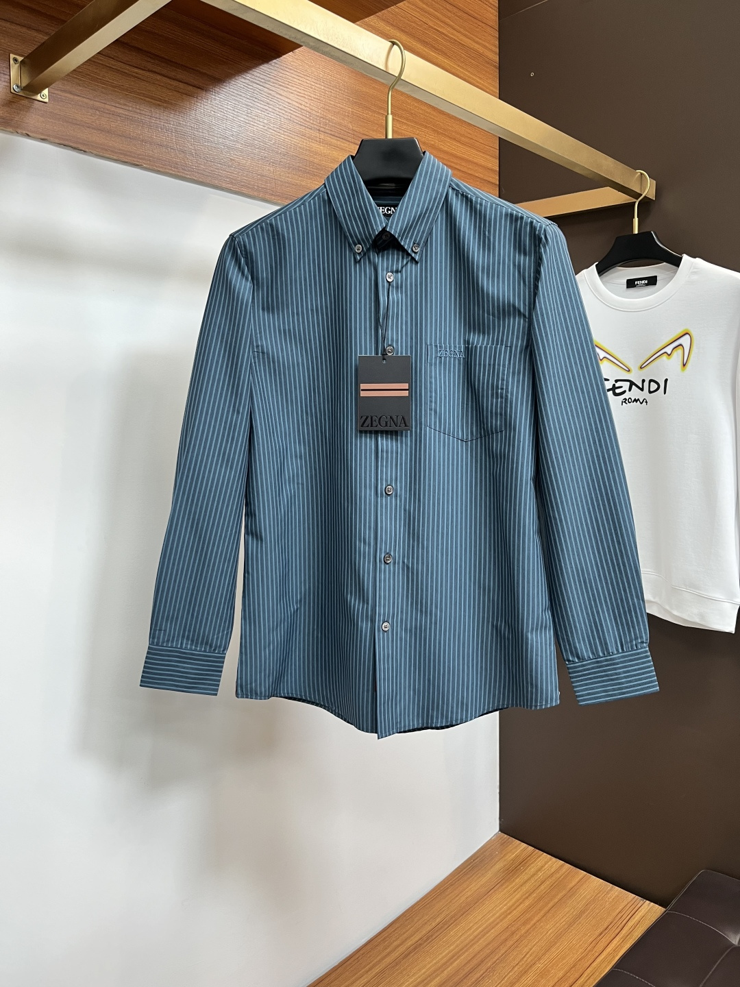 Ermenegildo Zegna Male Shirt S-m-xl