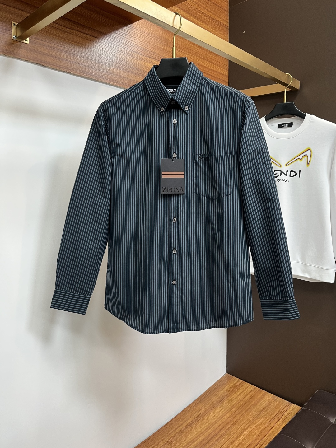 Ermenegildo Zegna Male Shirt S-m-xl