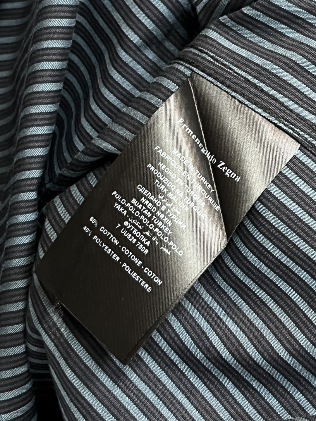 Ermenegildo Zegna Male Shirt S-m-xl