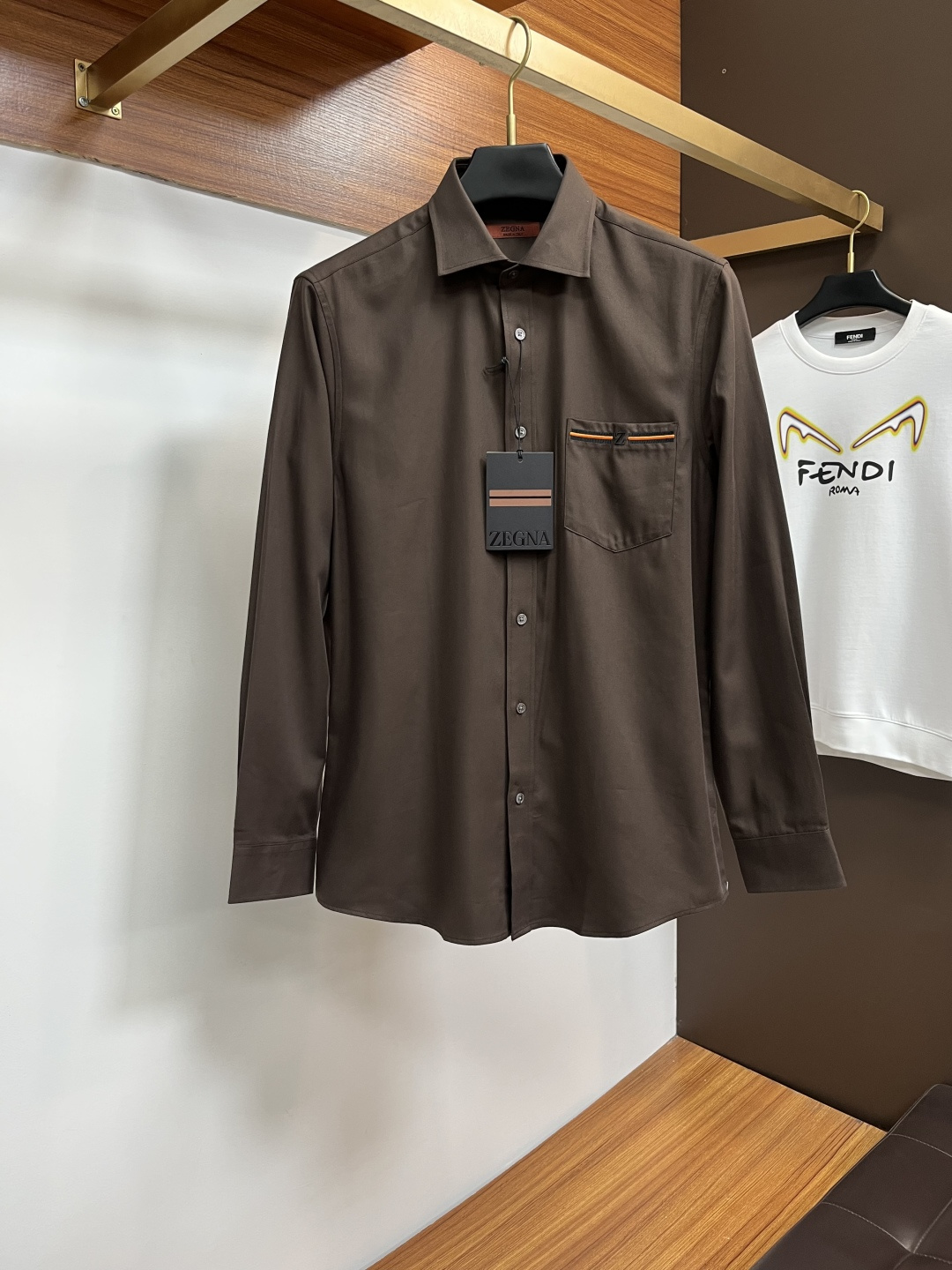 Ermenegildo Zegna Male Shirt S-xl