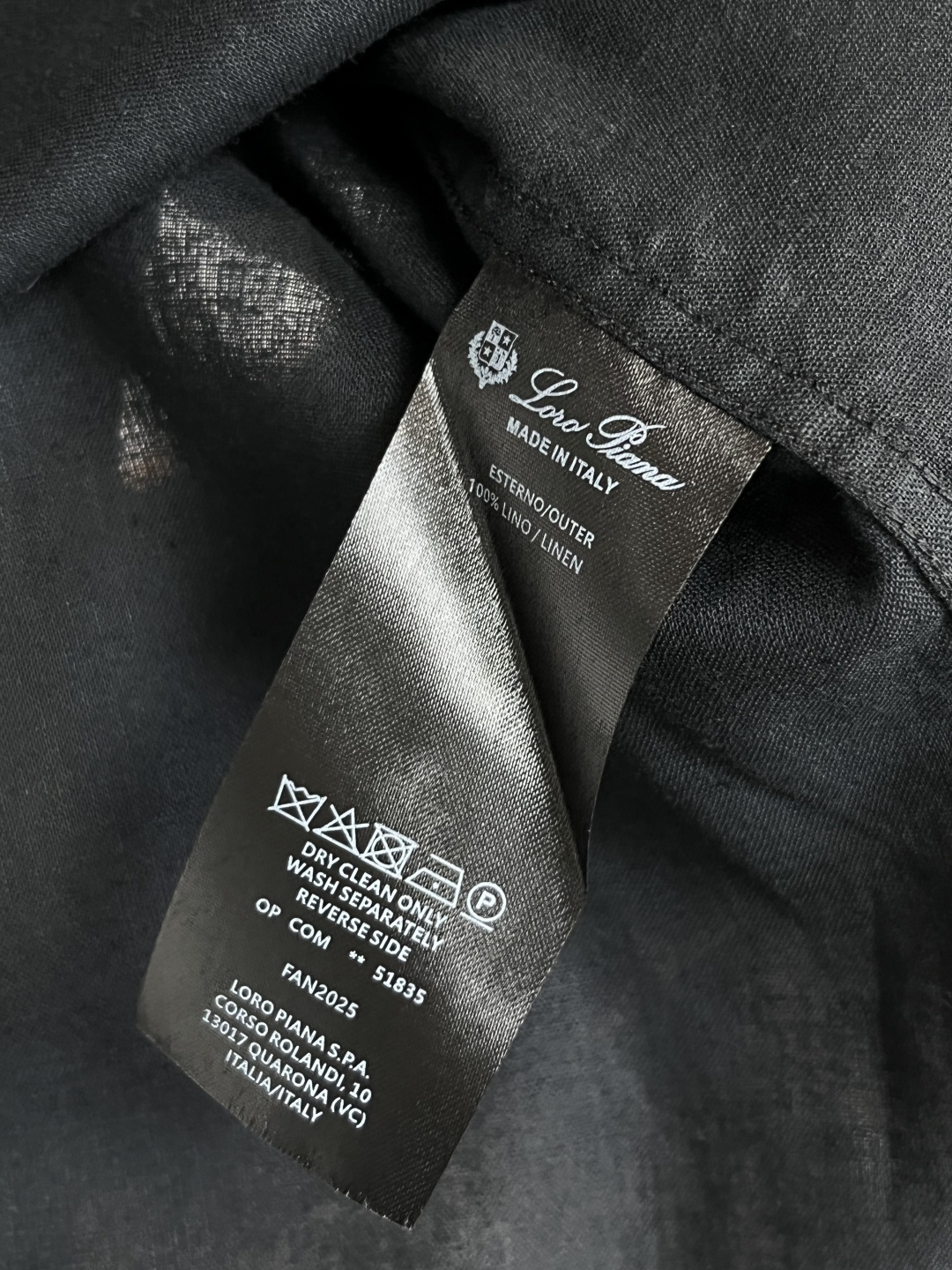 Loro Piana Male Shirt S-m-xl