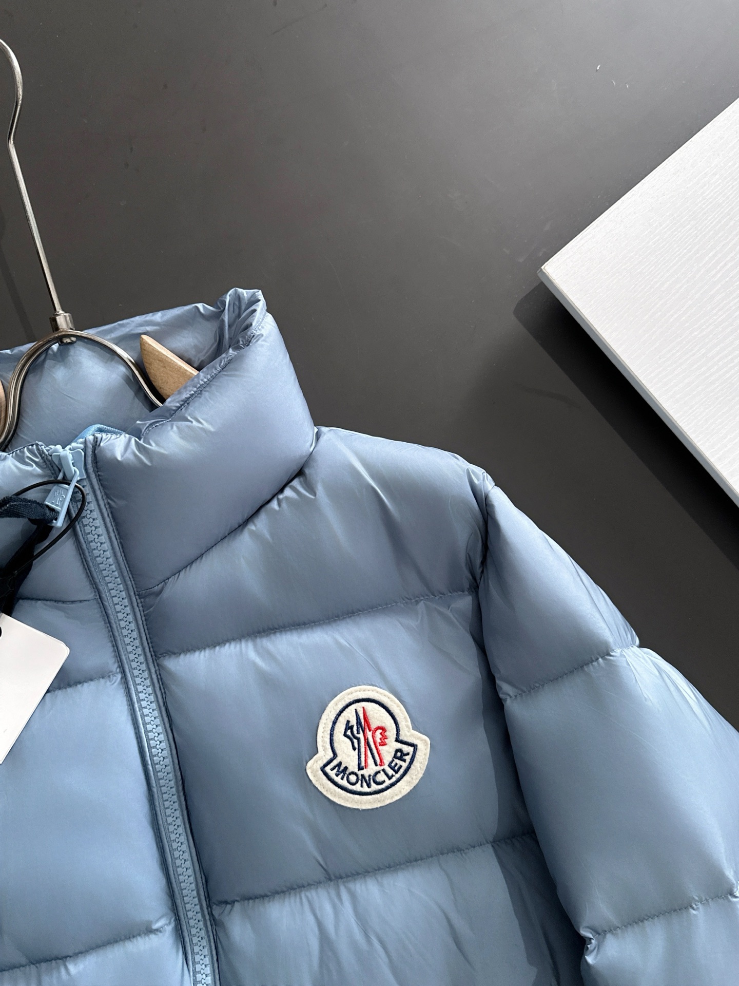 Moncler Down Jacket Goose Down Blue S-m-l-xl