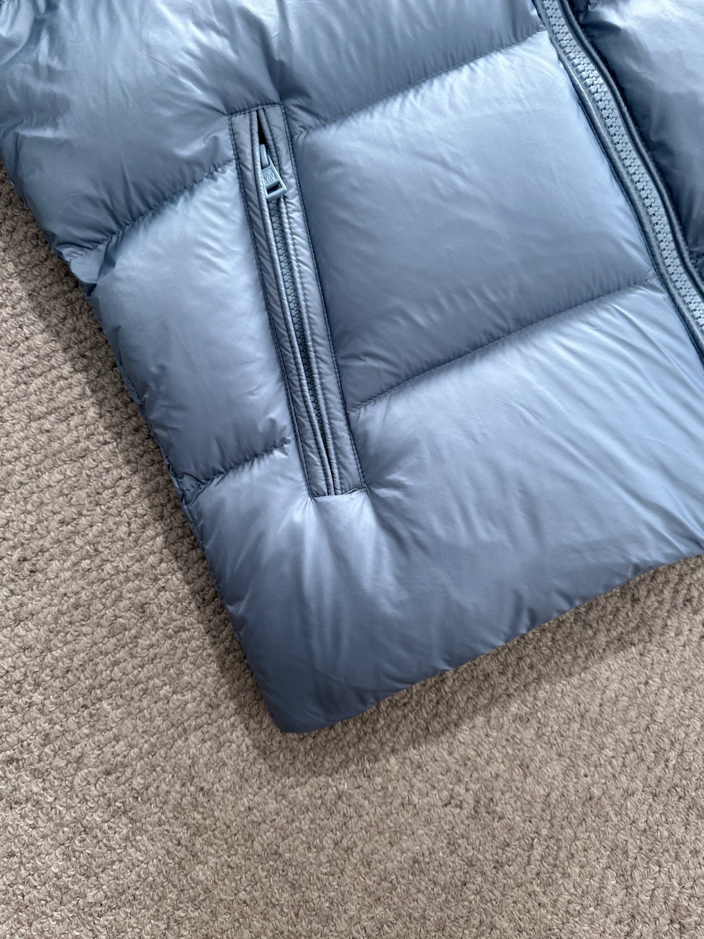 Moncler Down Jacket Goose Down Blue S-m-l-xl