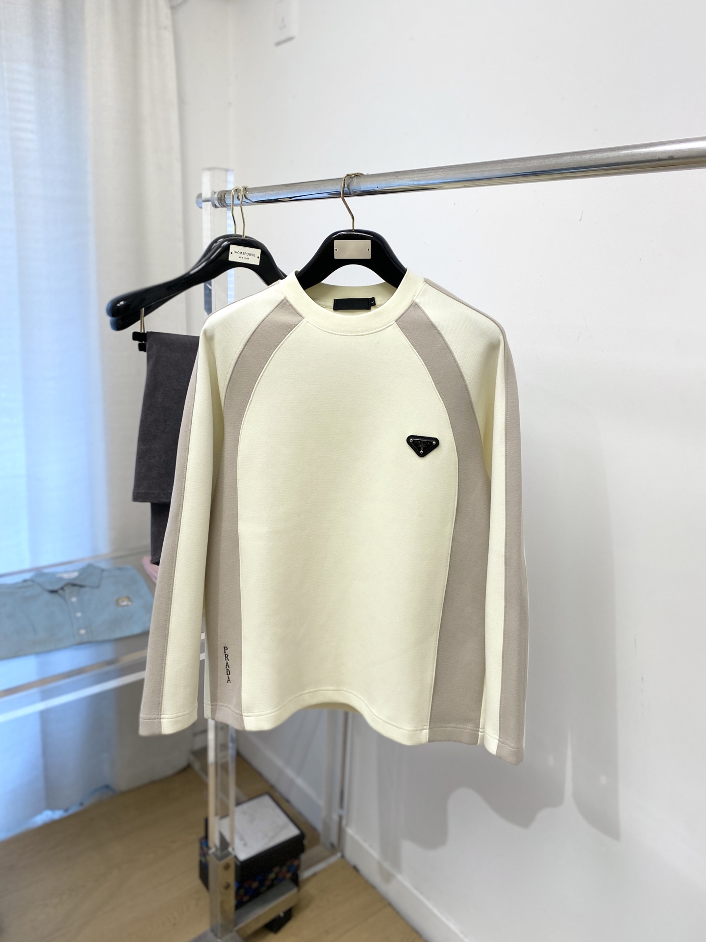 Prada Hoodie Cotton M-l-xl