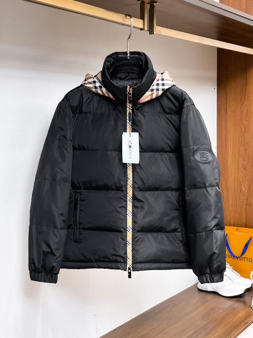 Burberry Couple Down Jacket Goose Down M-l-xl