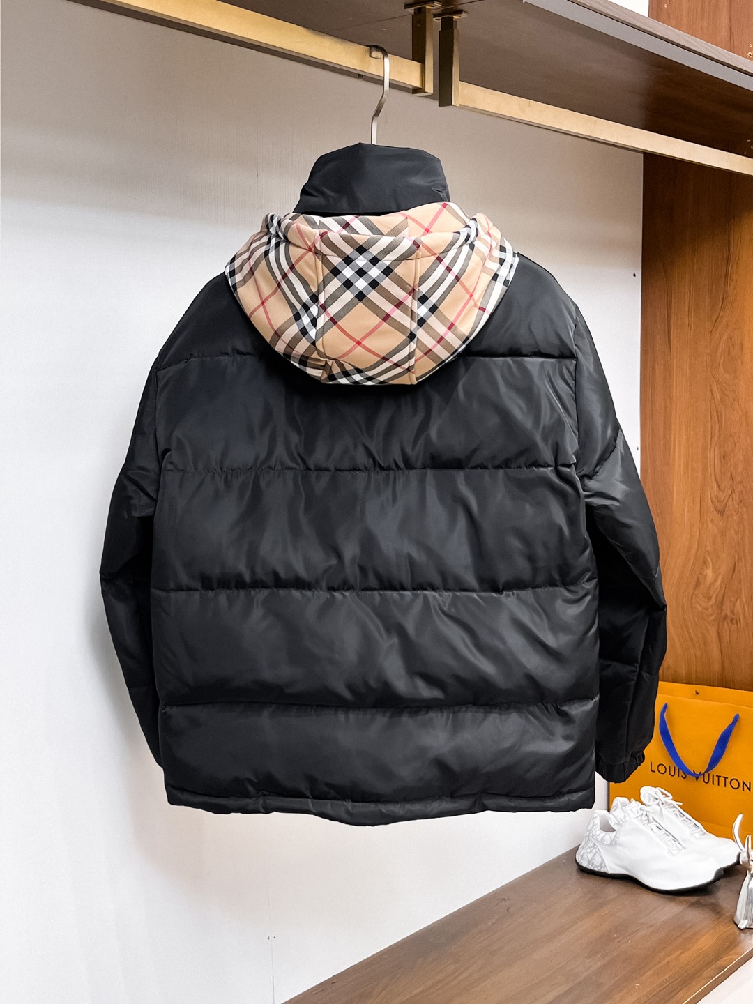 Burberry Couple Down Jacket Goose Down M-l-xl
