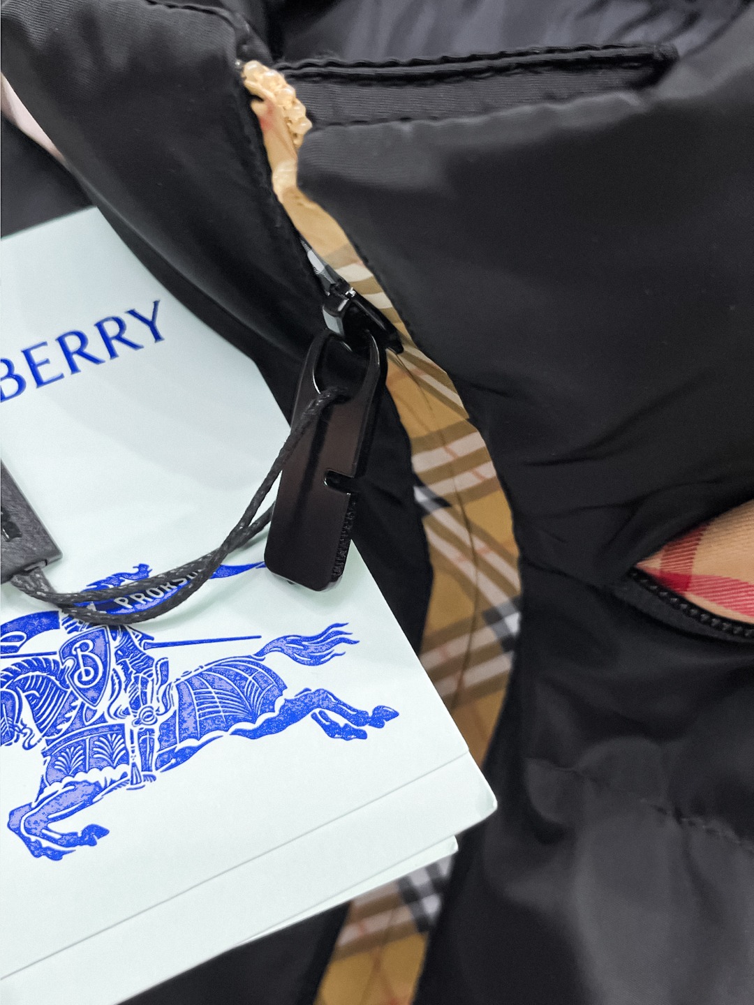 Burberry Couple Down Jacket Goose Down M-l-xl