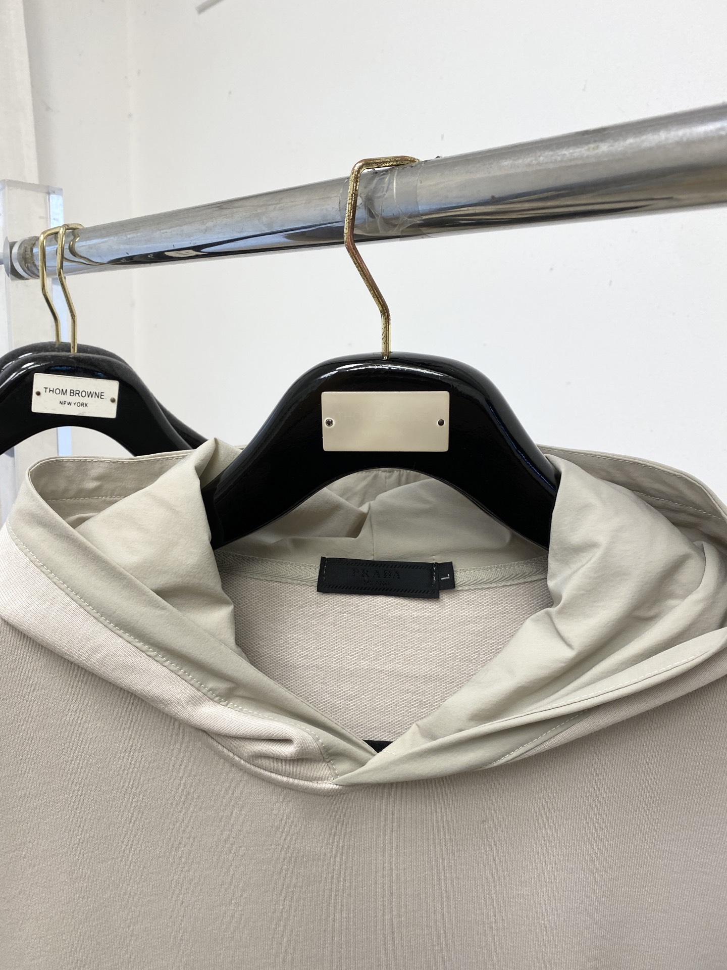 Prada Hoodie Cotton M-l-xl