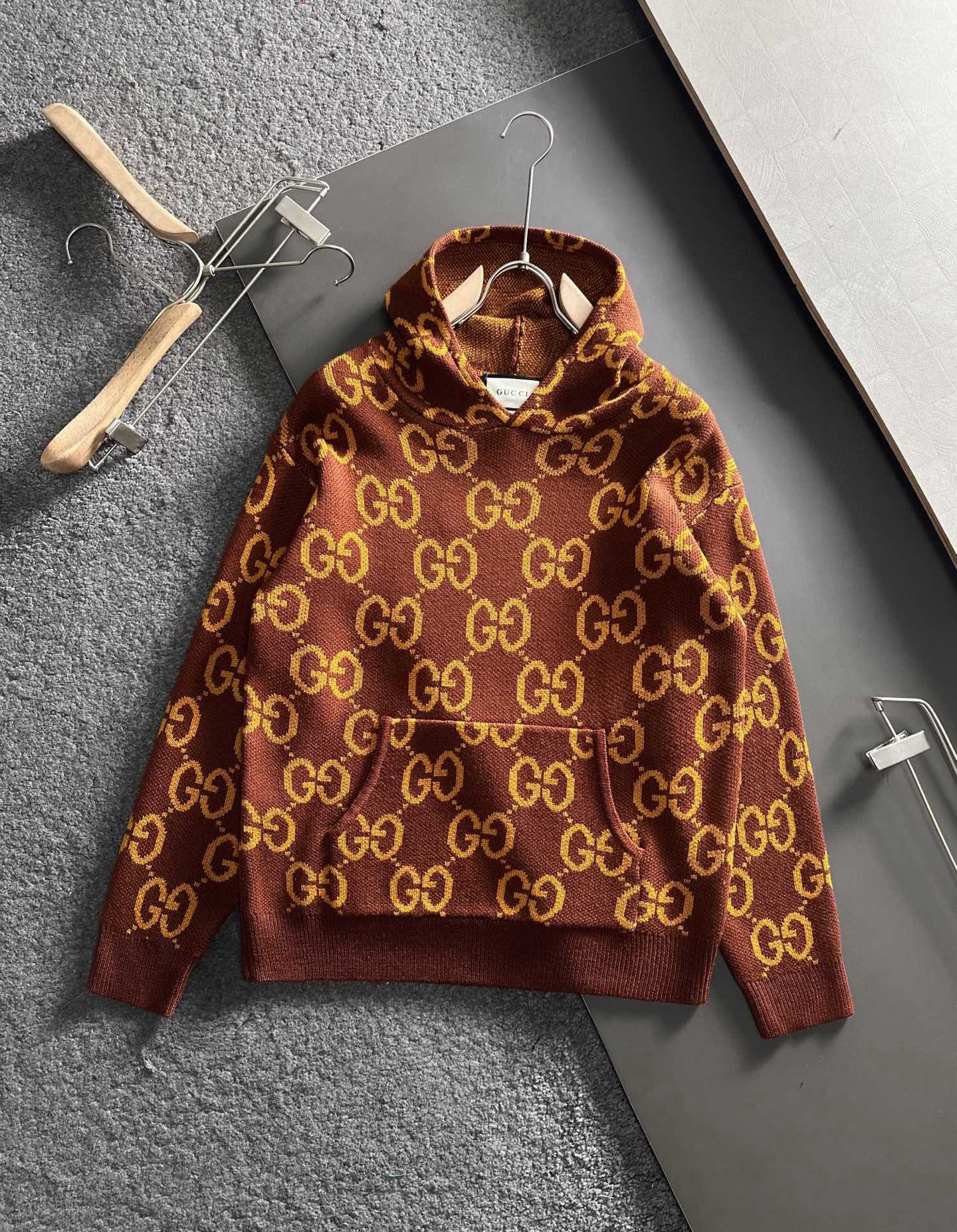 Gucci Hoodie Cotton Loose Fit S-xl