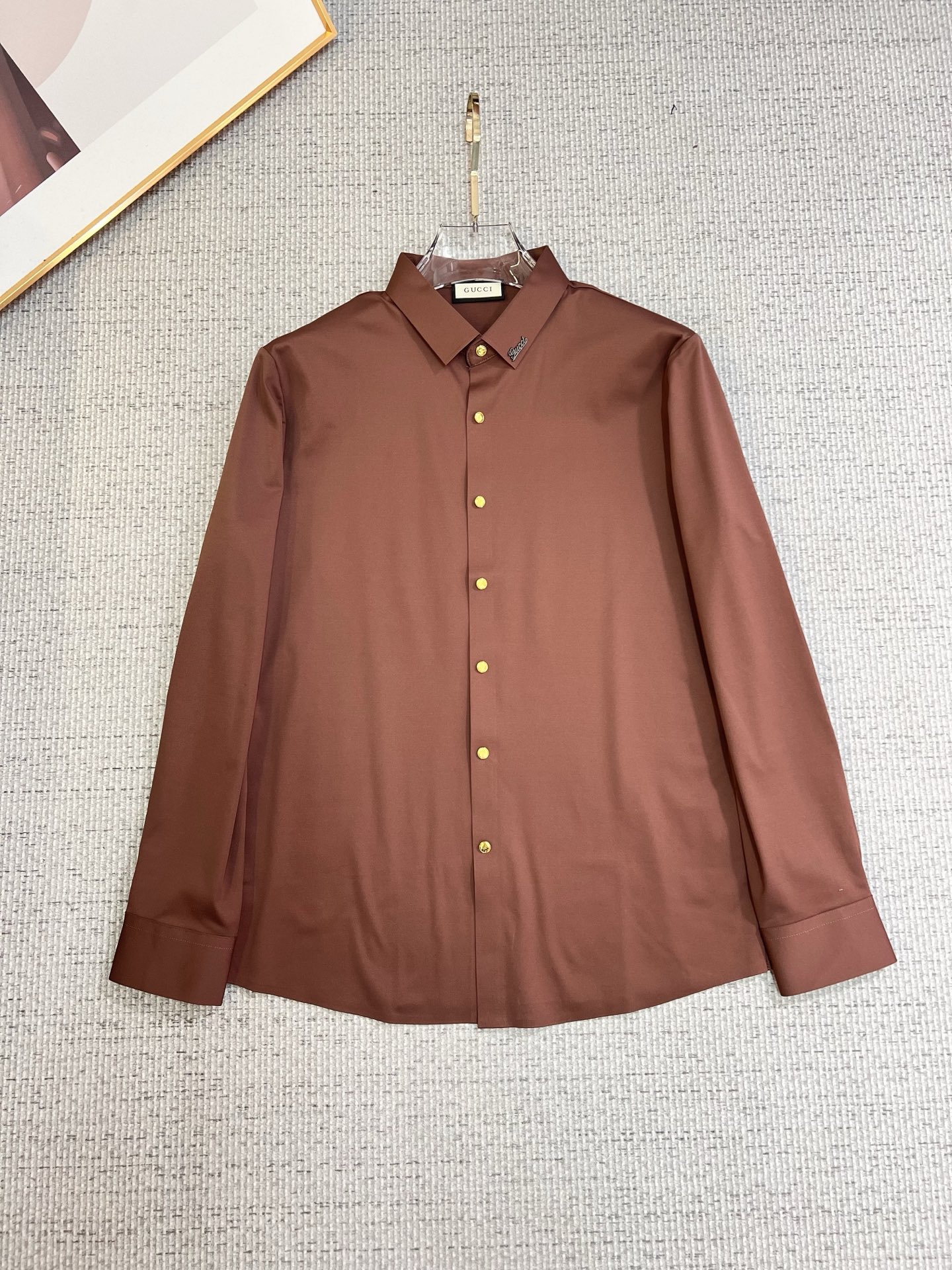 Gucci Male Shirt Cotton Slim Fit M-xl