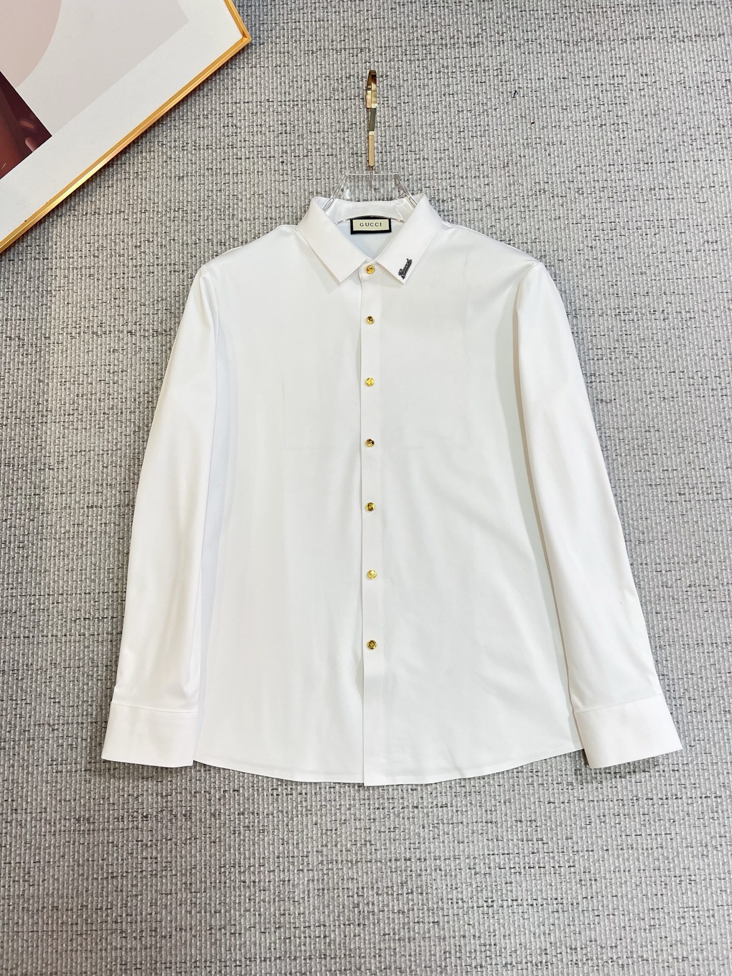 Gucci Male Shirt Cotton Slim Fit M-xl