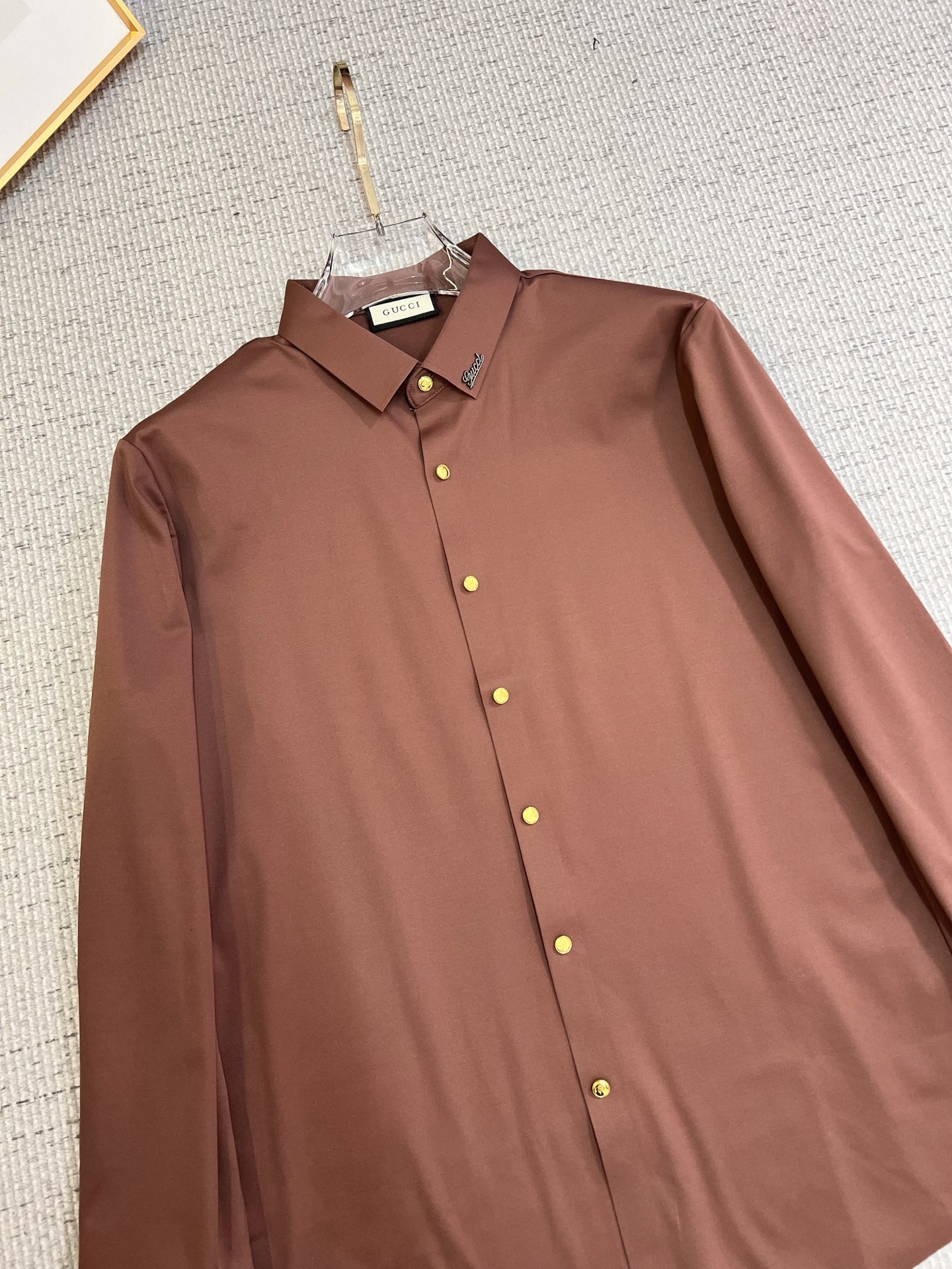 Gucci Male Shirt Cotton Slim Fit M-xl