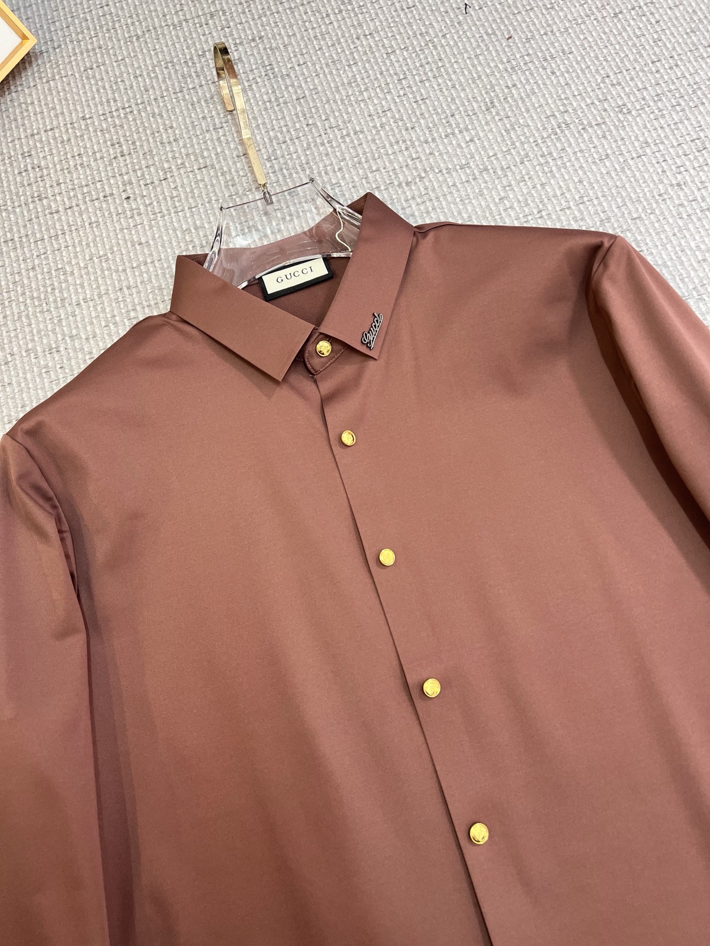 Gucci Male Shirt Cotton Slim Fit M-xl