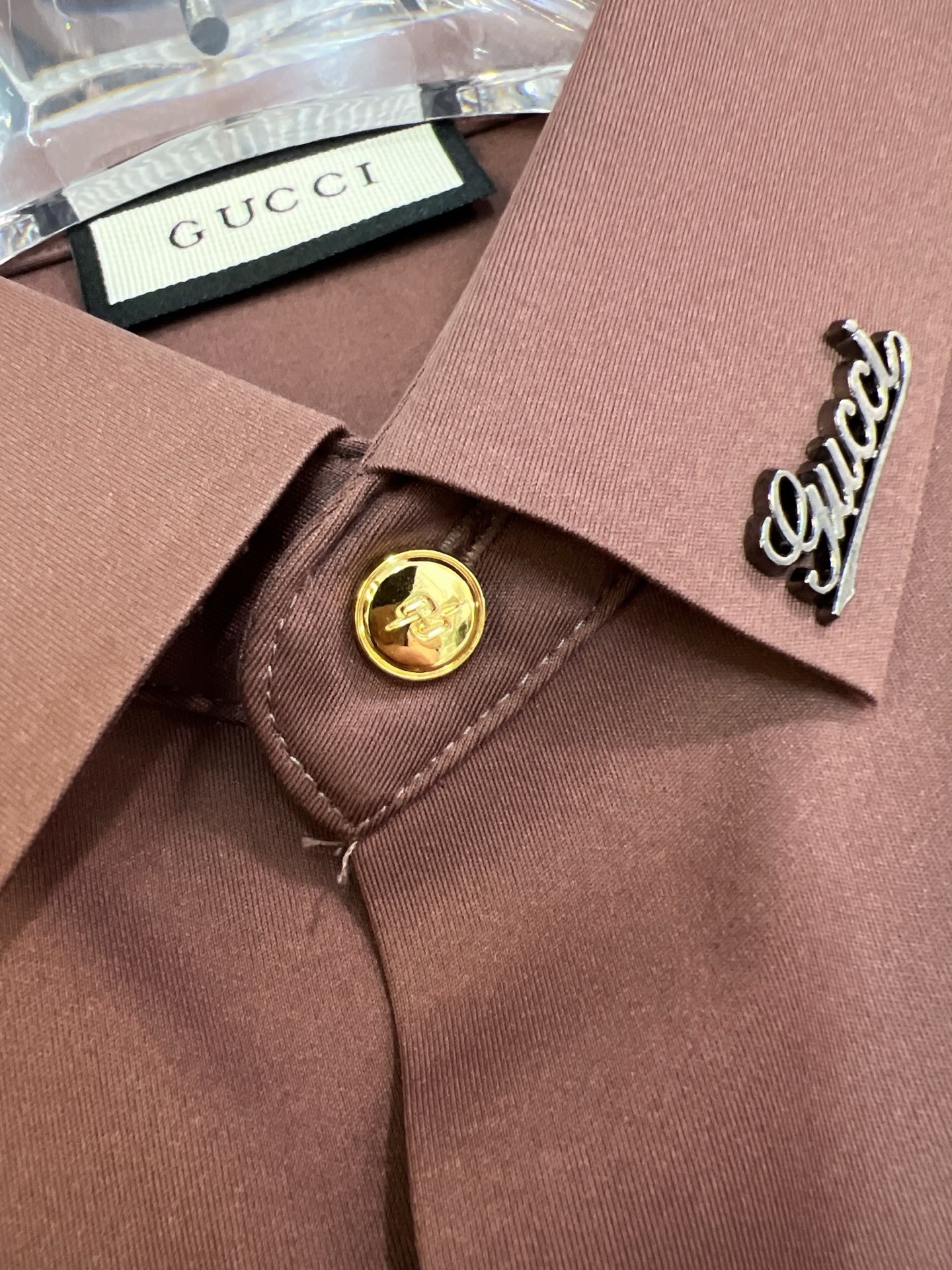 Gucci Male Shirt Cotton Slim Fit M-xl