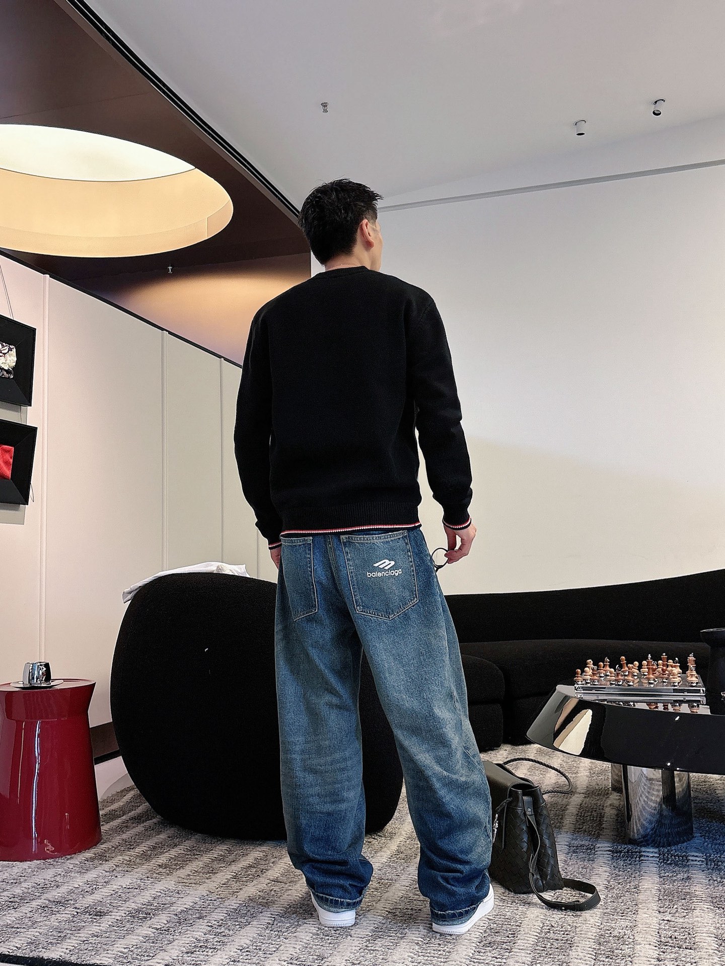 Moncler Male Basic Clothing Wool M-l-xl