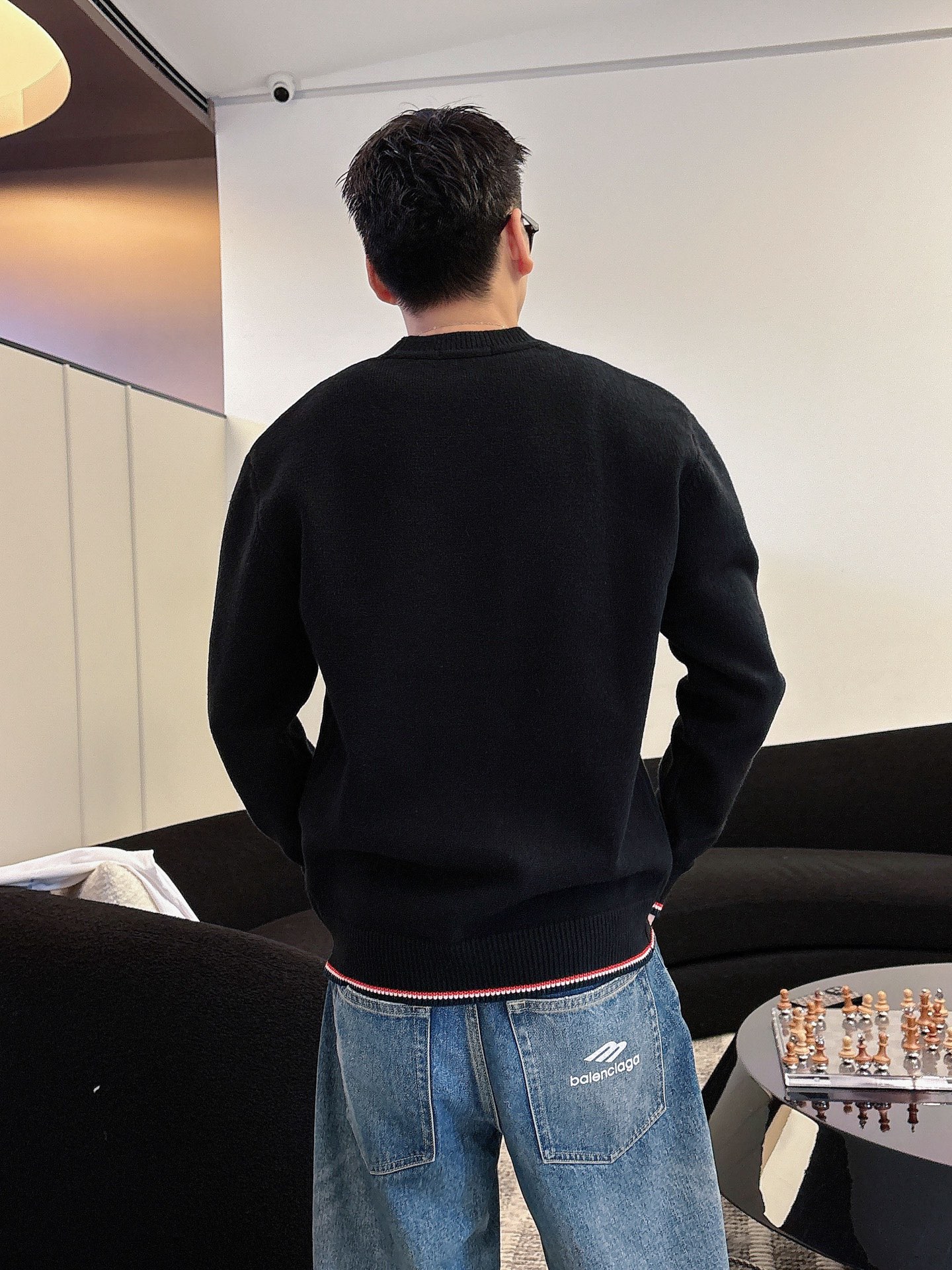 Moncler Male Basic Clothing Wool M-l-xl