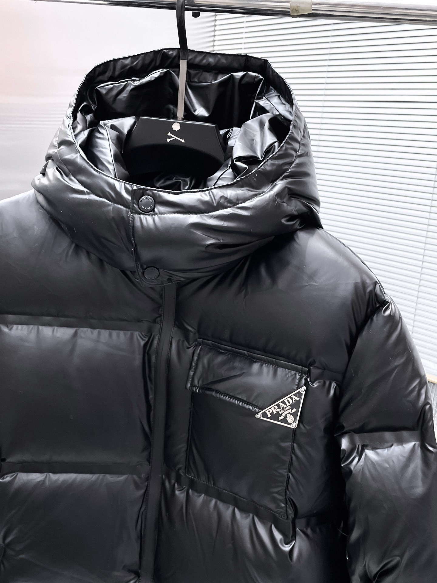 Prada Couple Down Jacket Goose Down M-l-xl