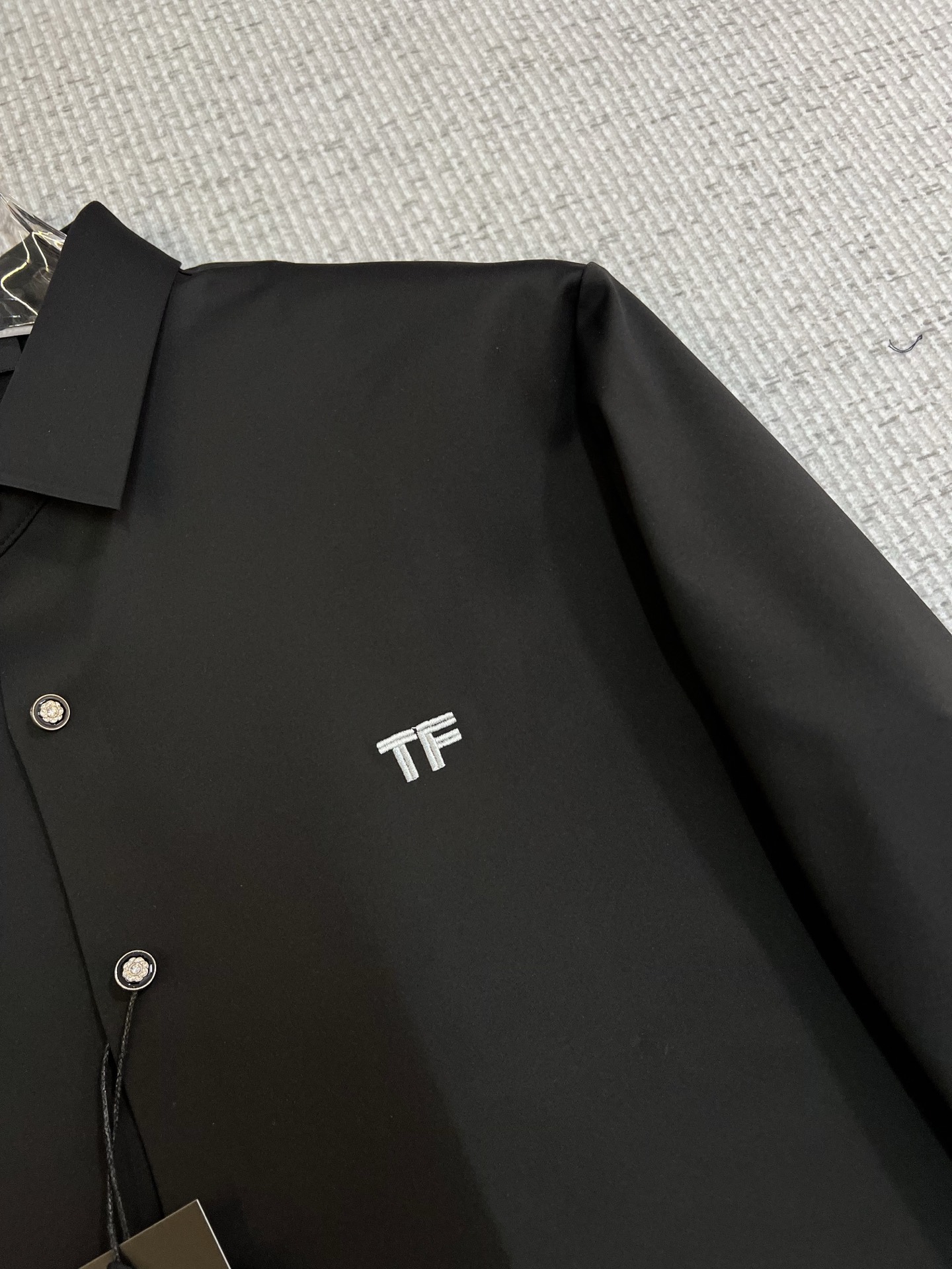 Tom Ford Male Shirt Cotton Slim Fit M-xl