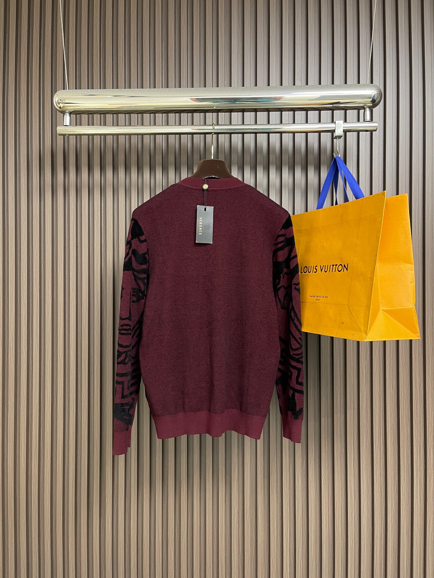 Versace Male Basic Clothing Wool S-m-xl